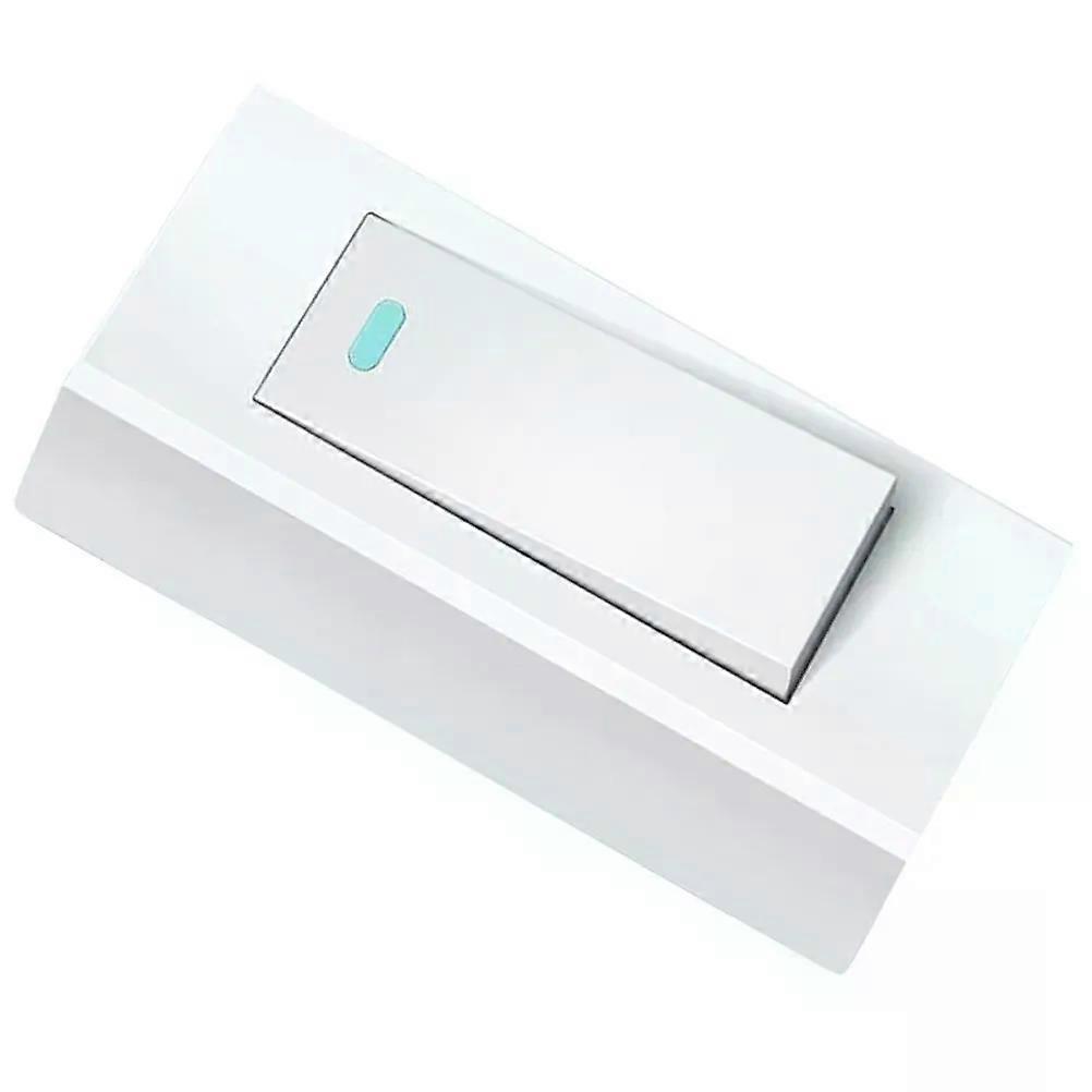 Single Pole Mini Wall Plate Bedside Light Safety Lamp Control Easy Install Small Household Double Pole Double Throw Switch