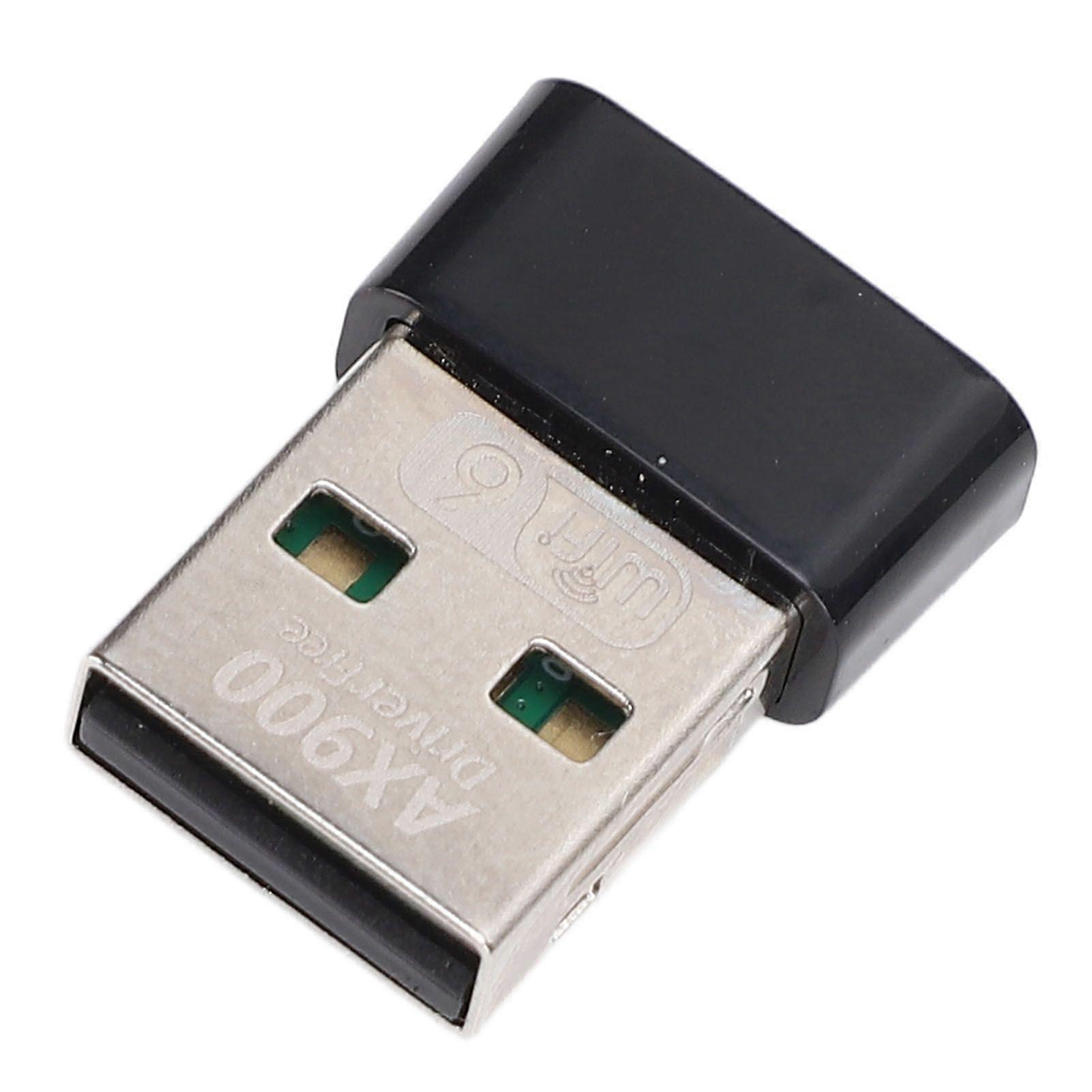AX900 USB Wireless Card 900Mbps Bluetooth 5.3 Dual Band Wireless Fidelity 6 Network Card Adapter Dongle for PC