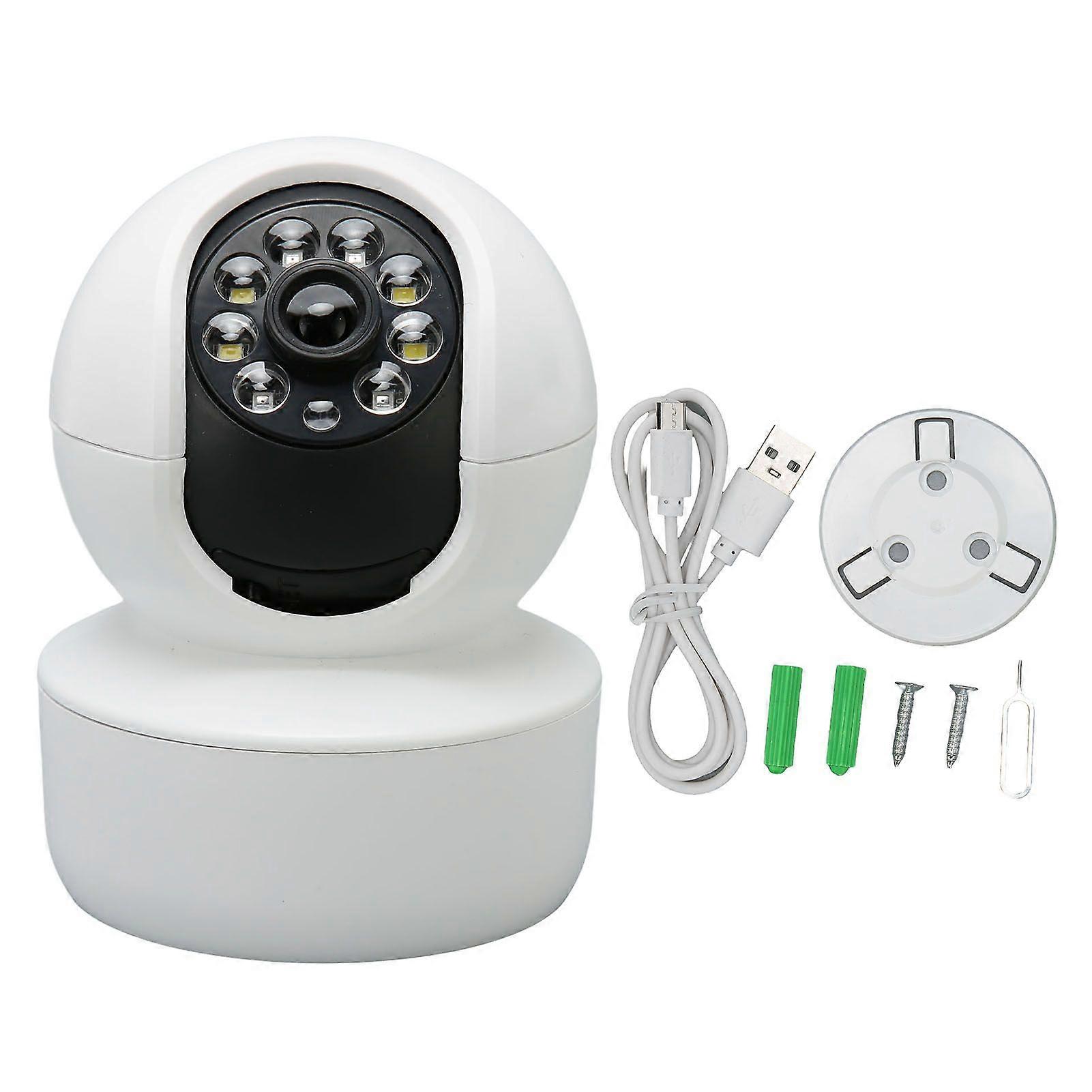 Smart Security Camera 1080P Wireless Connection Two Way Audio Remote Monitor Motion Detection Camera with Night Vision