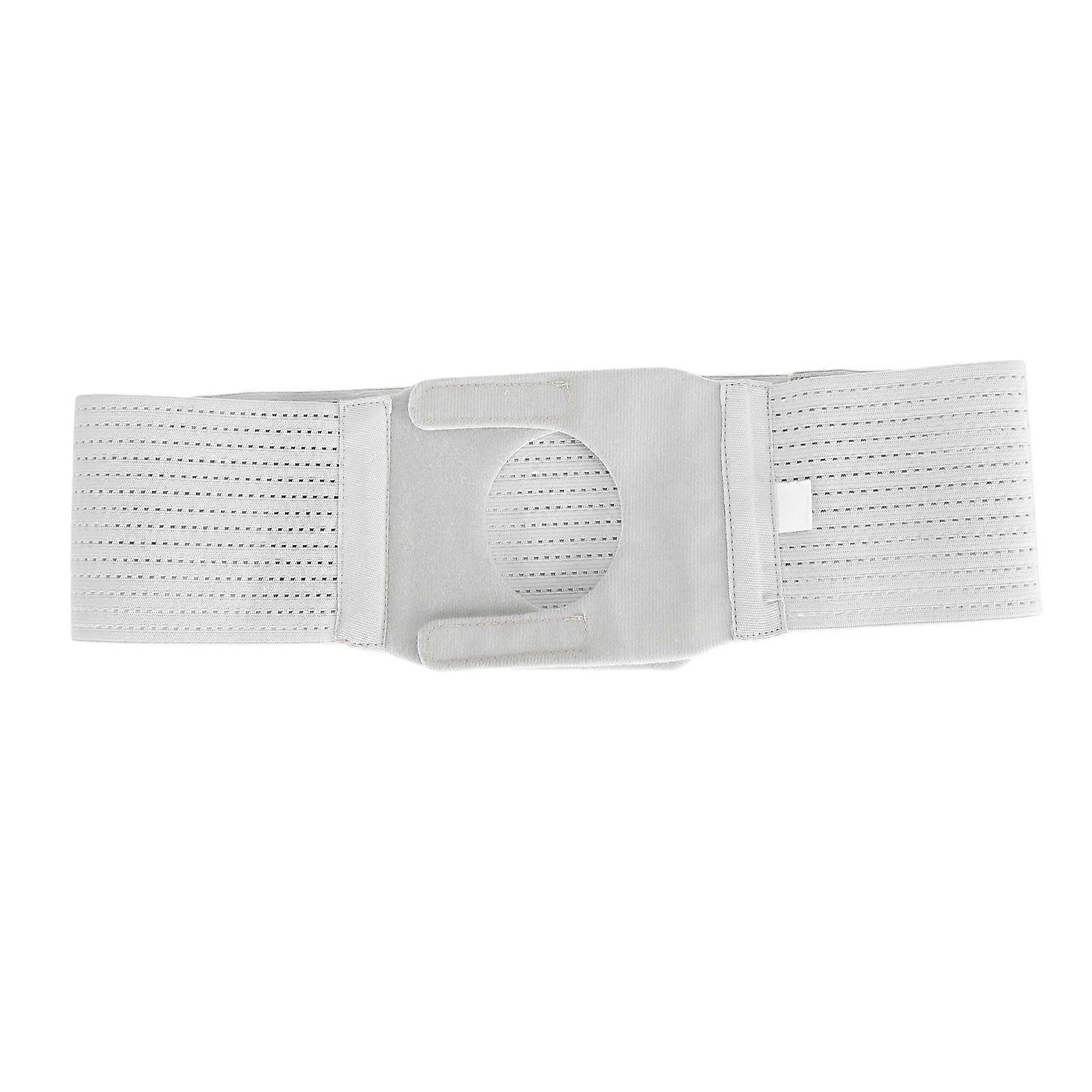 Abdominal Ostomy Belt Elastic Breathable Colostomy Hernia Support Belt for Surgery 10cm Width S for 2 to 2.5FT Abdominal Girth
