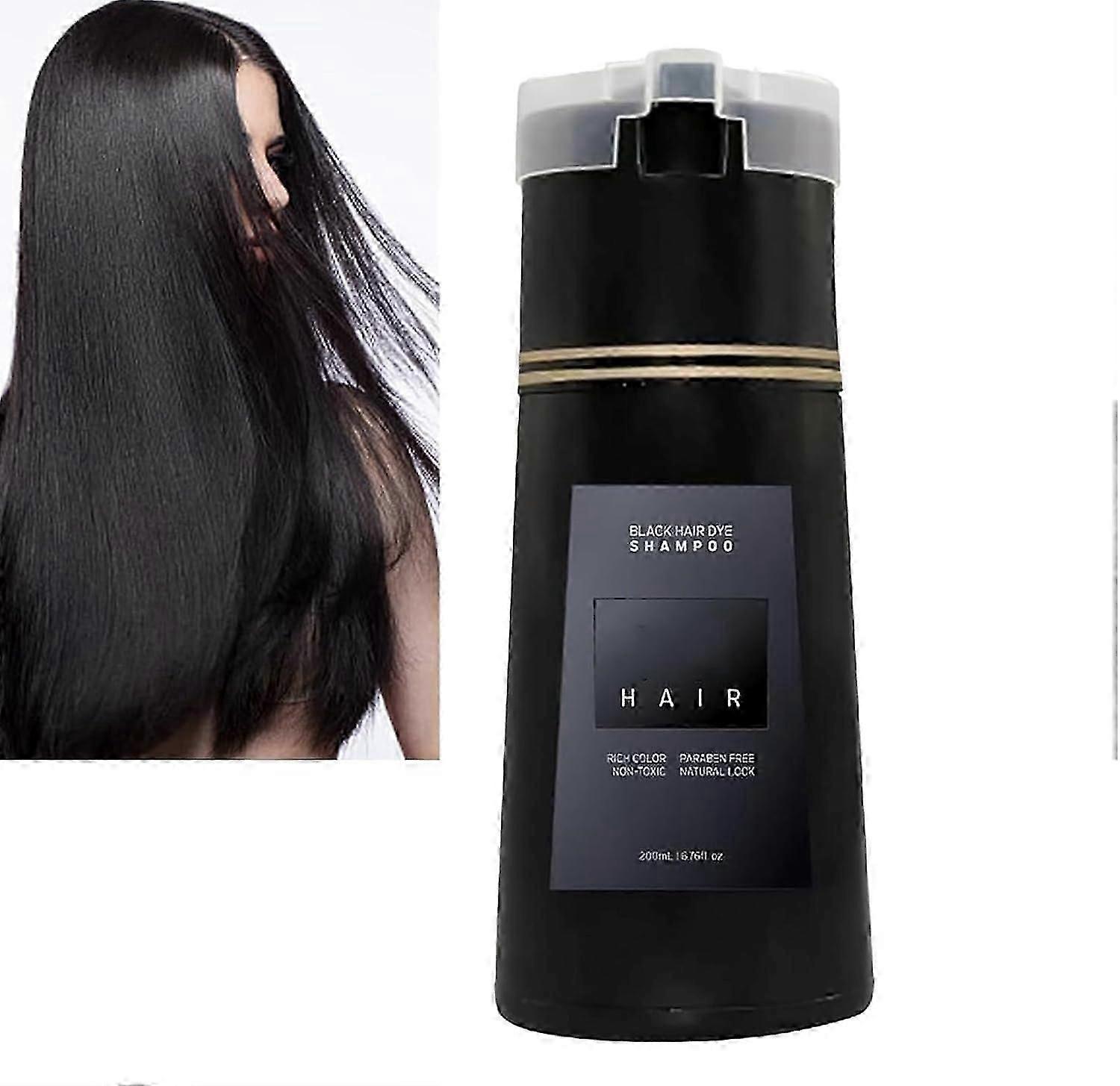Shampooing colorant pour cheveux, shampooing colorant instantané pour cheveux, shampooing colorant instantané pour cheveux 100 ml pour hommes et femmes