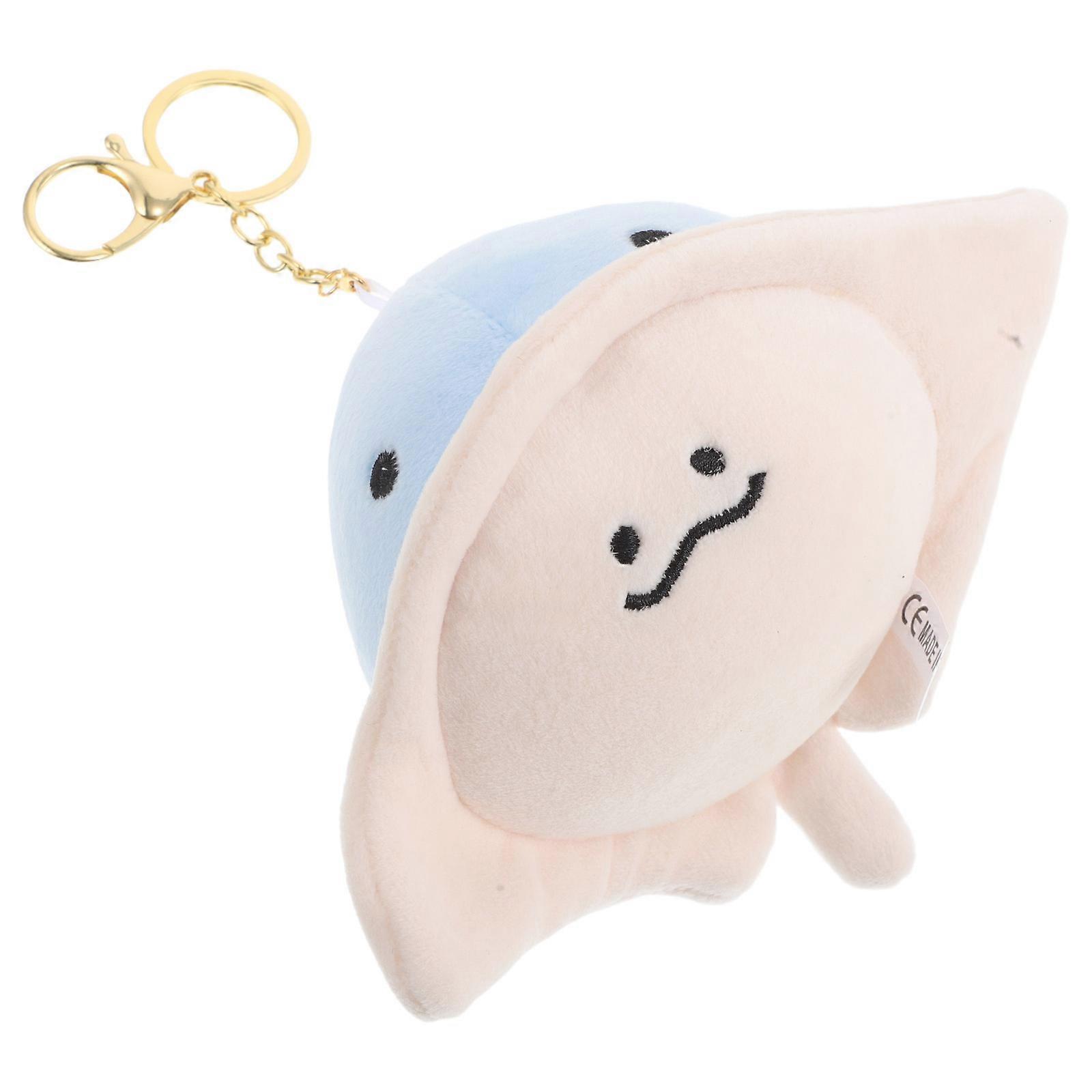 Sky- Fish Plush Keychain for Decoration Soft Stuffed Toy
