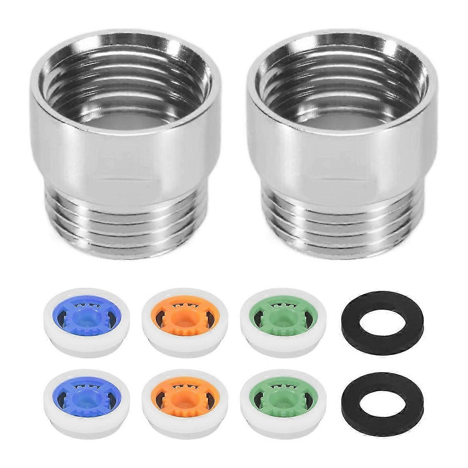 2 Pieces Water Flow Restrictor Set D, Up to 70% Water Saving