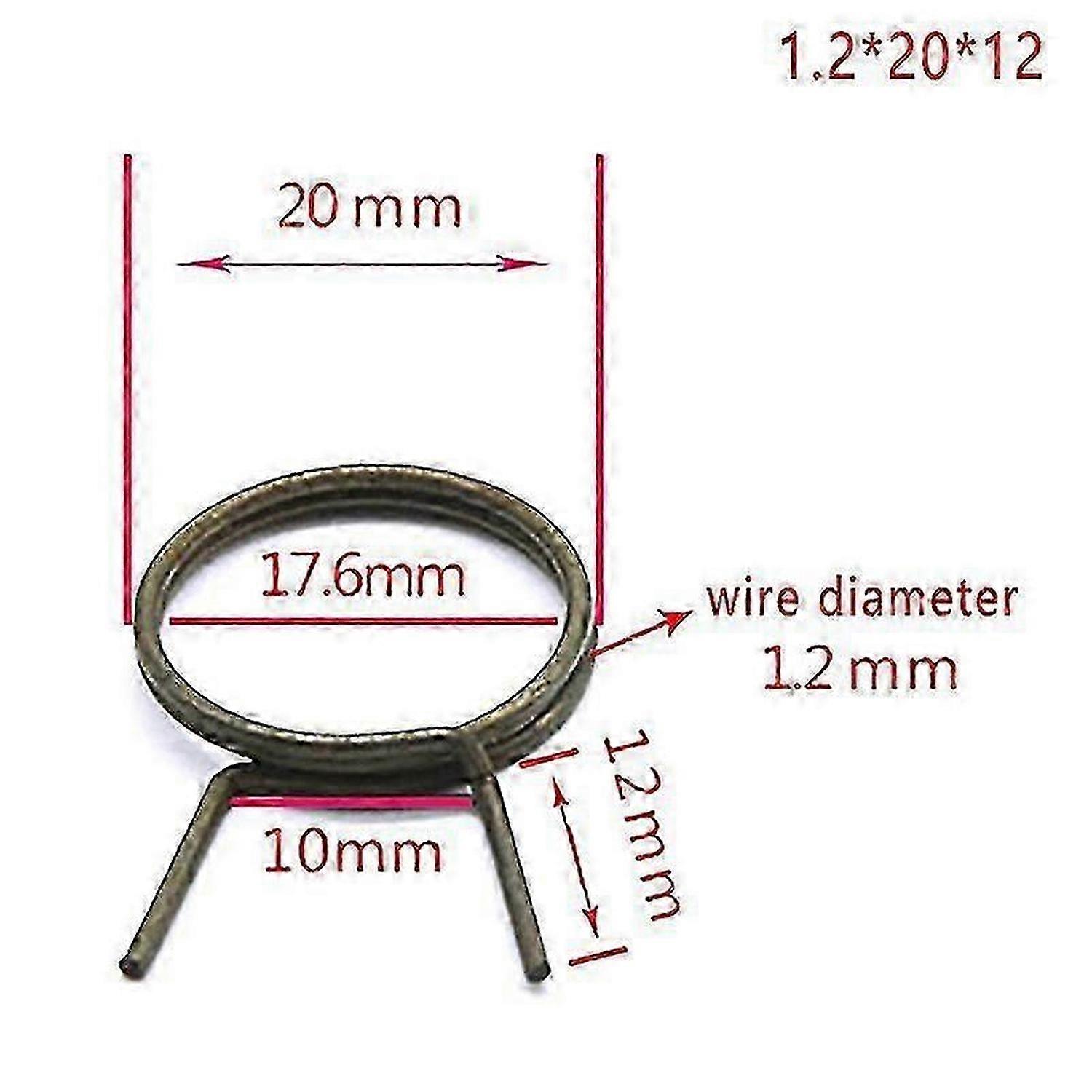 Door Handle Springs 3PCS Replacement Coil Torsion Spring for Door Lever Knob Latch