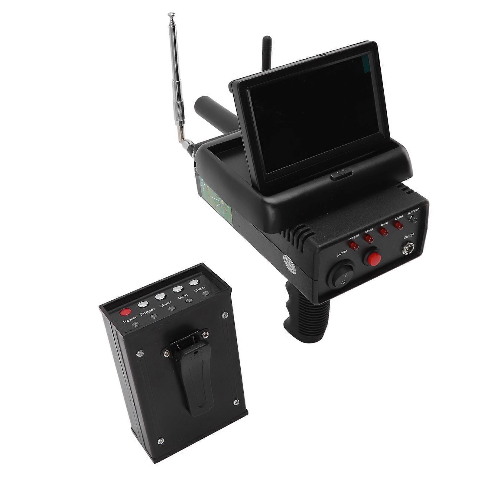 25m Depth 1200m Range Metal Detector Locator with AKS Screen