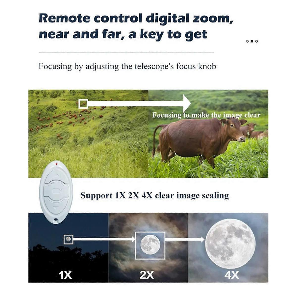 2k HD Wifi S1 Electronic Eyepiece 5 Inch IPS Screen