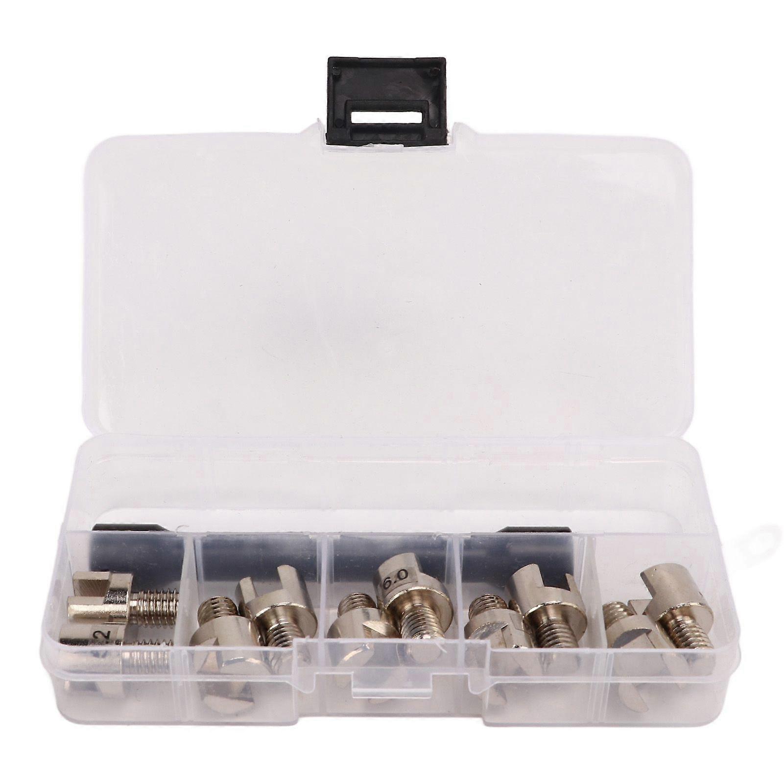 Spoke Wrench Kit 10 in 1 Portable Strong Strength Wheel Repair Tool for Motorcycle