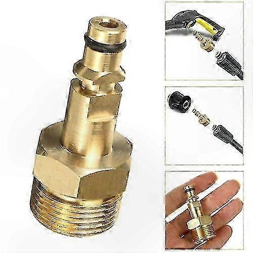 Quick Connector Adapter for High Pressure Cleaner Hose K Series-Compatible