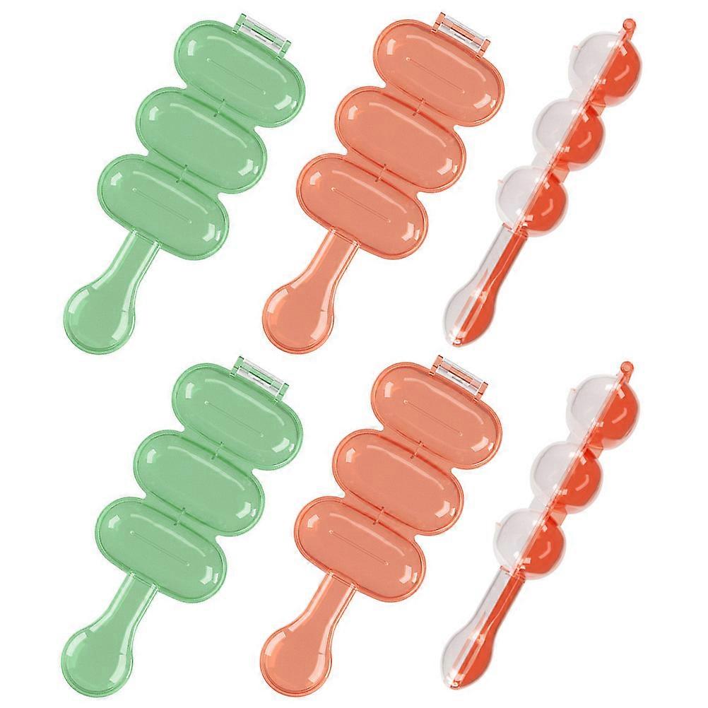 Rice Ball Mold Sushi Maker for Cooking 6Pcs DIY Handheld Rice Ball Set