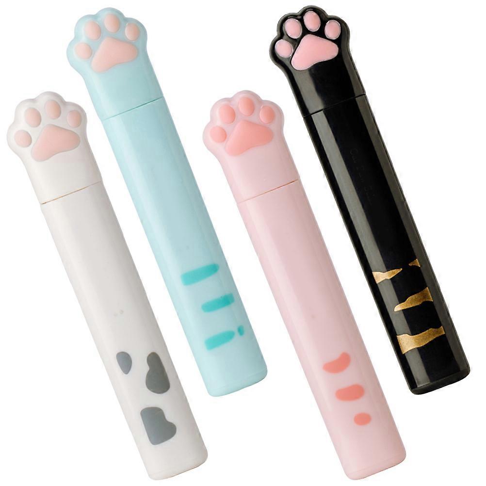 Portable Paper Scissors for Crafting 4Pcs ABS Stainless Steel Scissors
