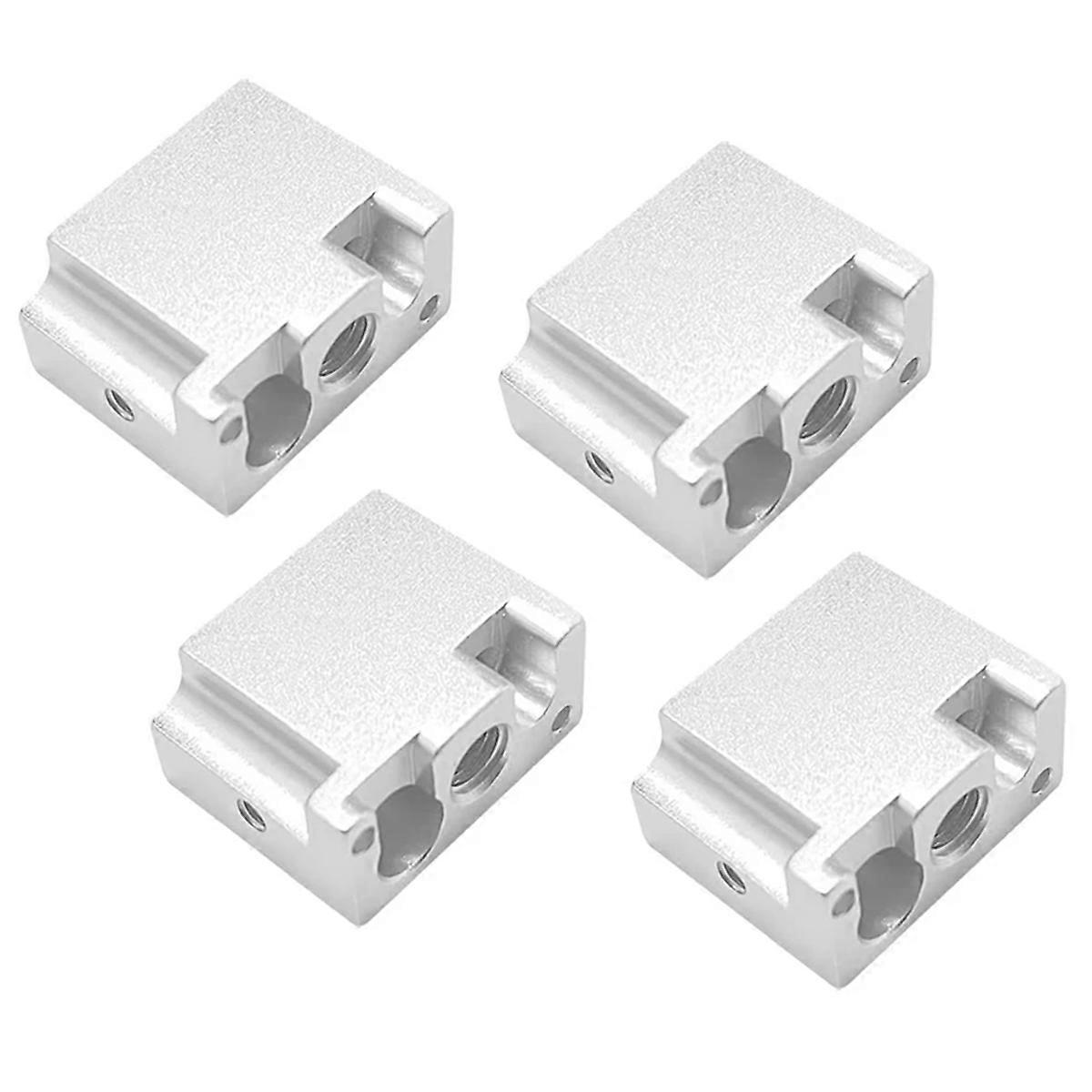 4Pcs for V400 Hot End Part Heating Block Extruder Hotend Heater Block 3D Printer Accessories