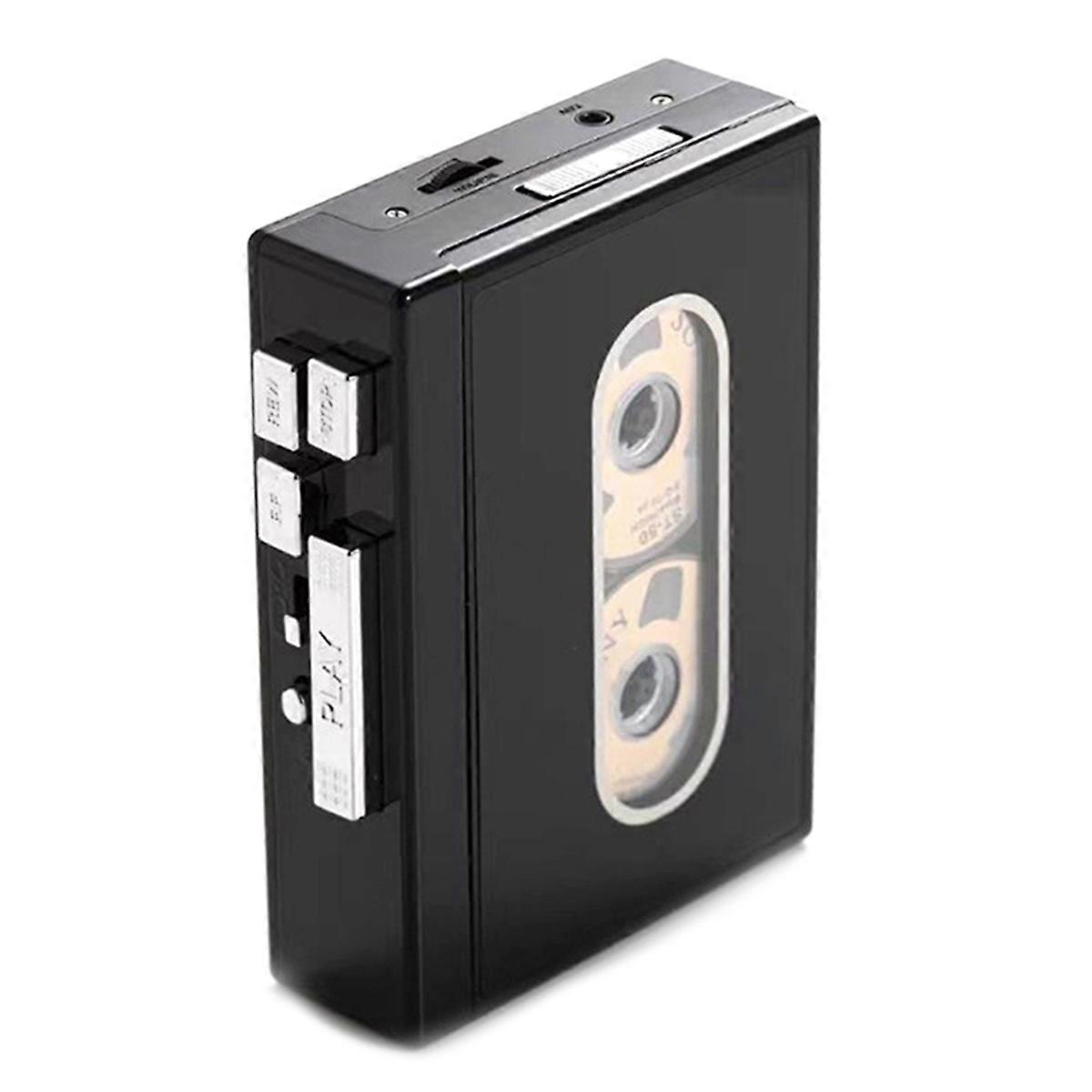 Full Stereo Sound Cassette Player U Disk DC 5V 128KPS USB2.0 Binaural Sound Tape Player for Music La