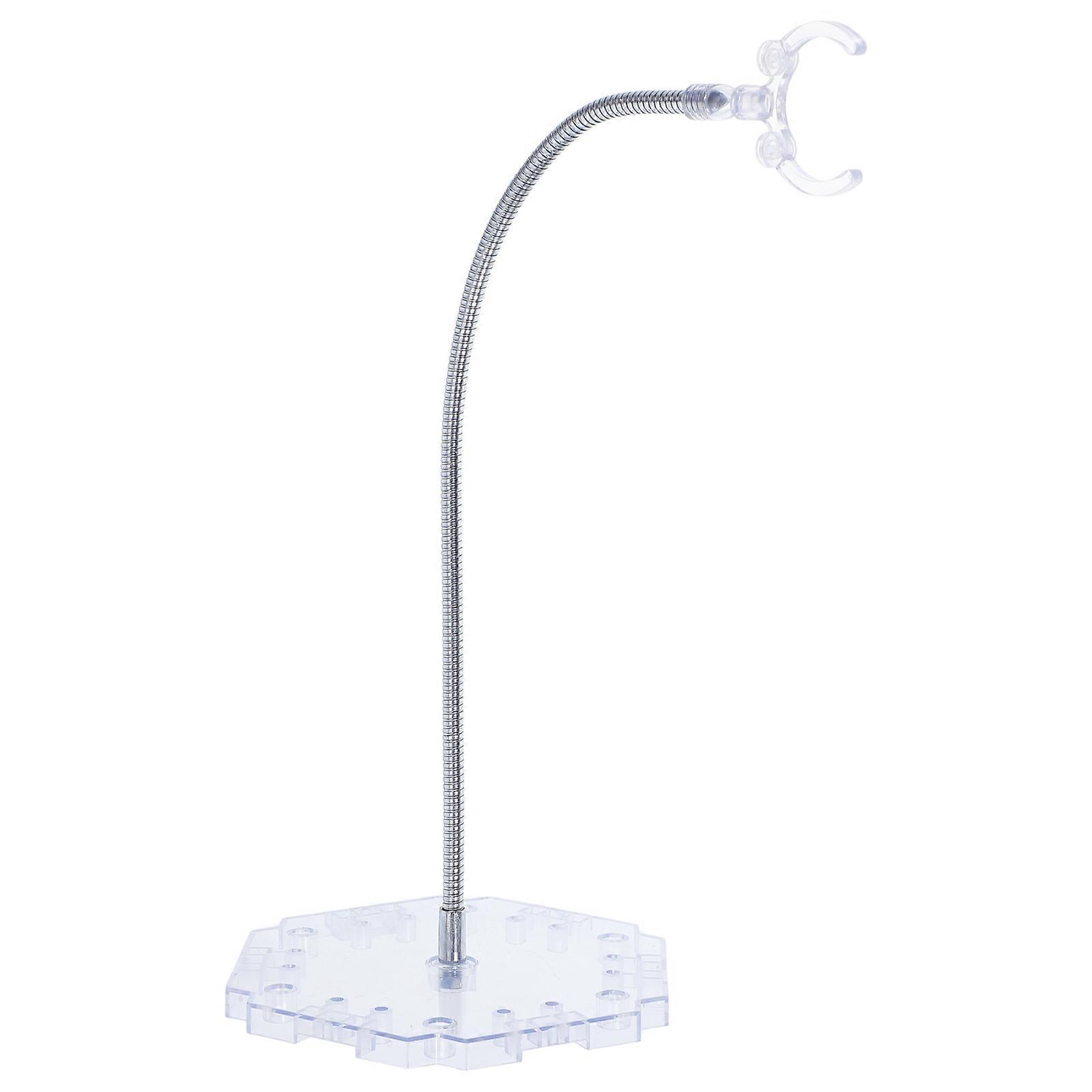 Action Figure Display Base Clear Doll Display Stand for Displaying 2Pcs