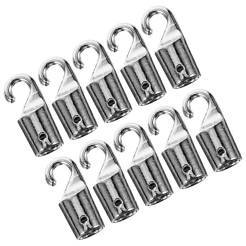 Silver Blind Wand Hooks Replacement for Window Blinds Rod 30Pcs