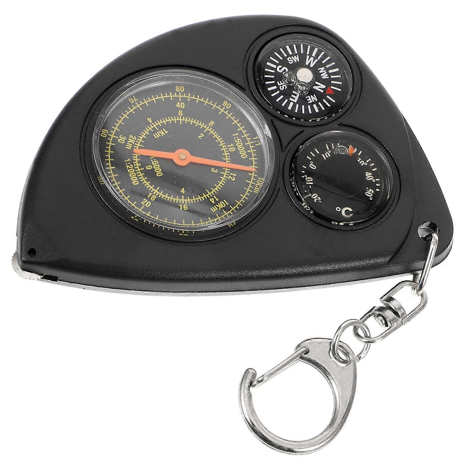 Outdoor Compass Portable Measuring Compass for Hiking 5Pcs Set