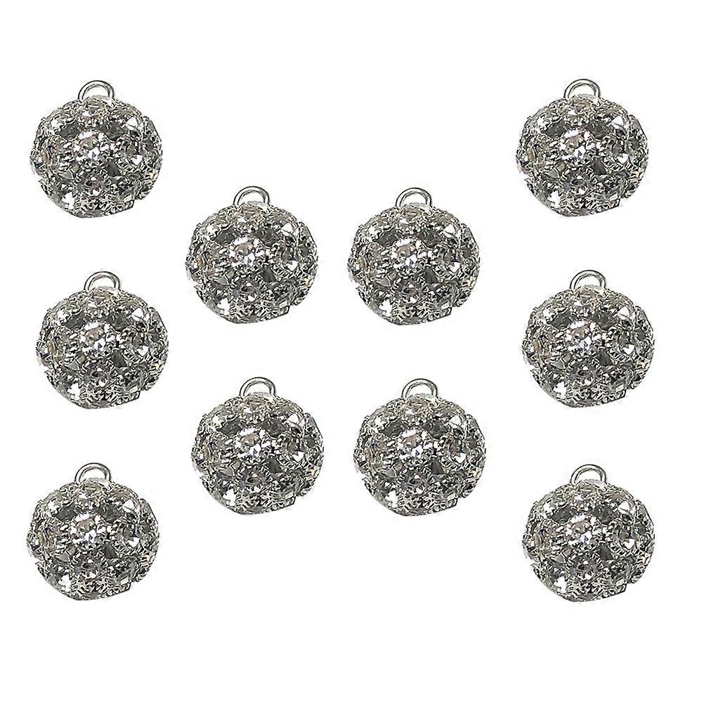 Sewing DIY Brass Button for Clothing 20Pcs Set Silver Decorative Buttons