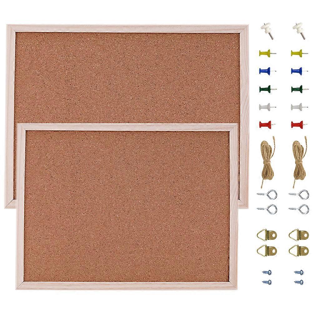 Bulletin Board Display Board For Classroom Use 30X20CM Lightweight Design 6 Sets