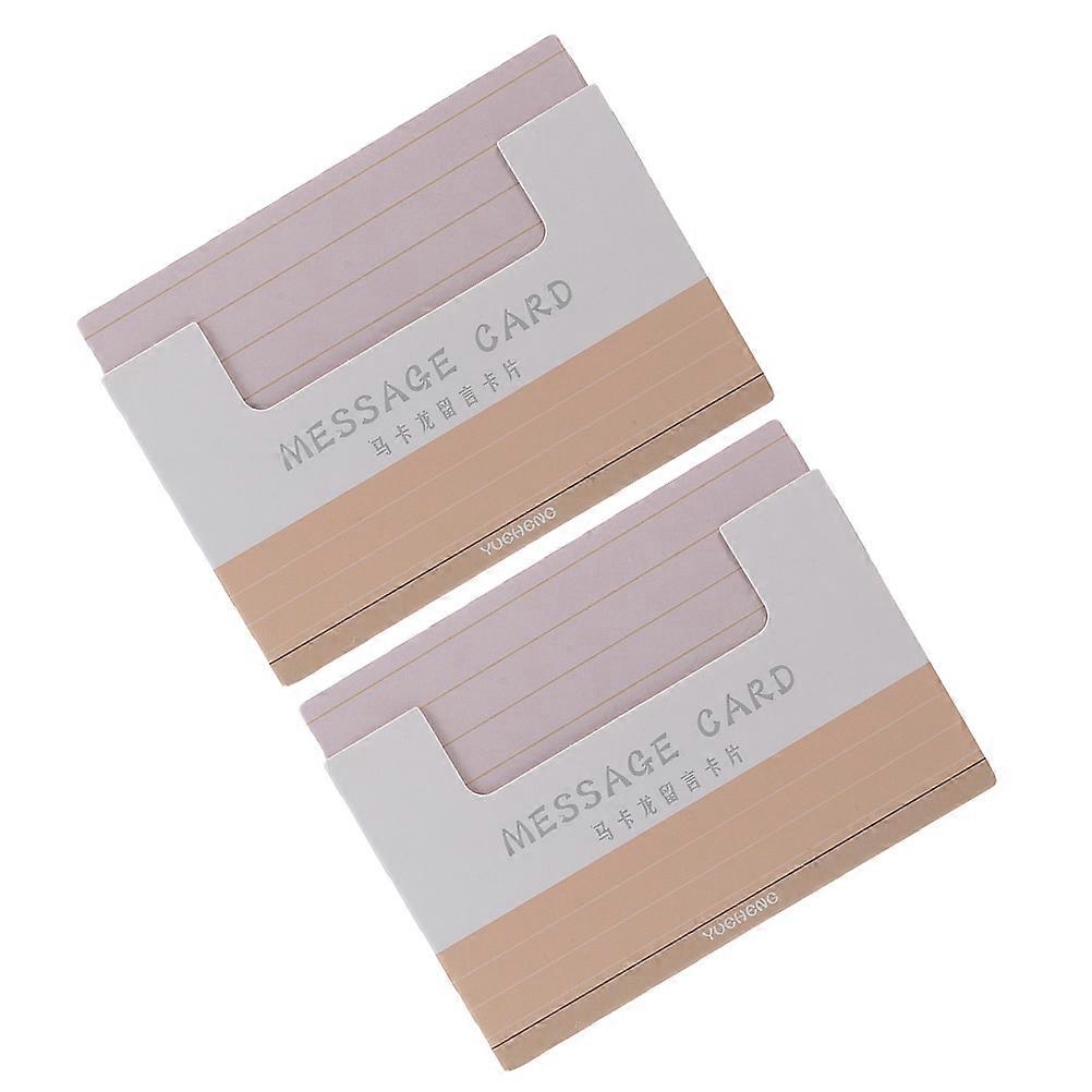 Flash Cards DIY Blank Note Cards for Daily Use 3Pcs 2 Bags