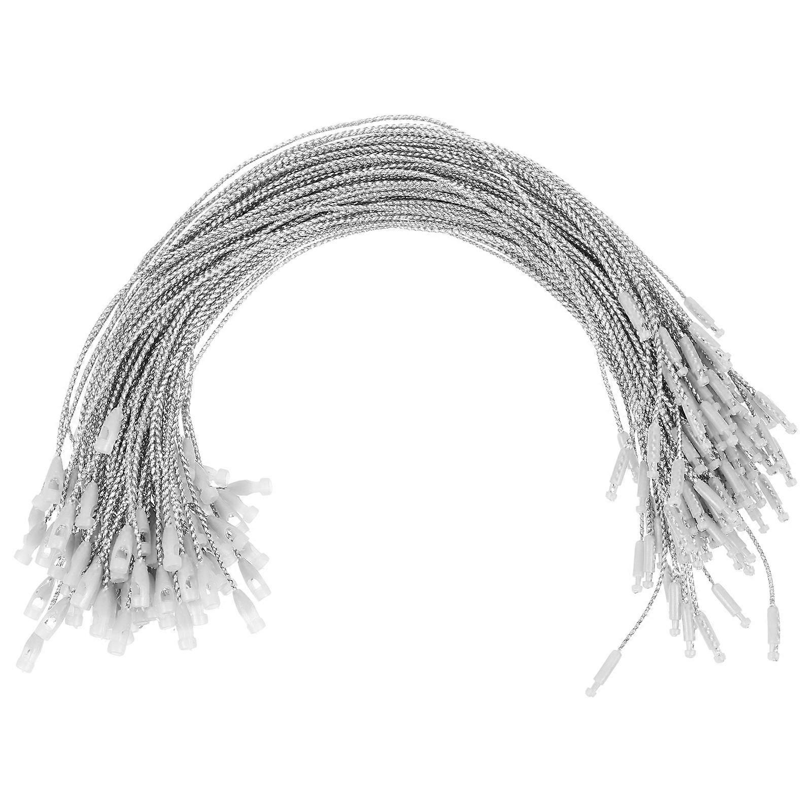 Hanging Tag Polyester Ropes for Hanging 800Pcs Silver Christmas Ropes