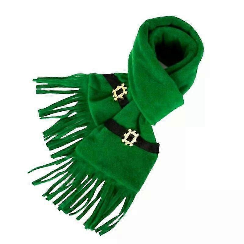 Scarves, Large Patrick's Day Green Scarf - Warm Soft Thick