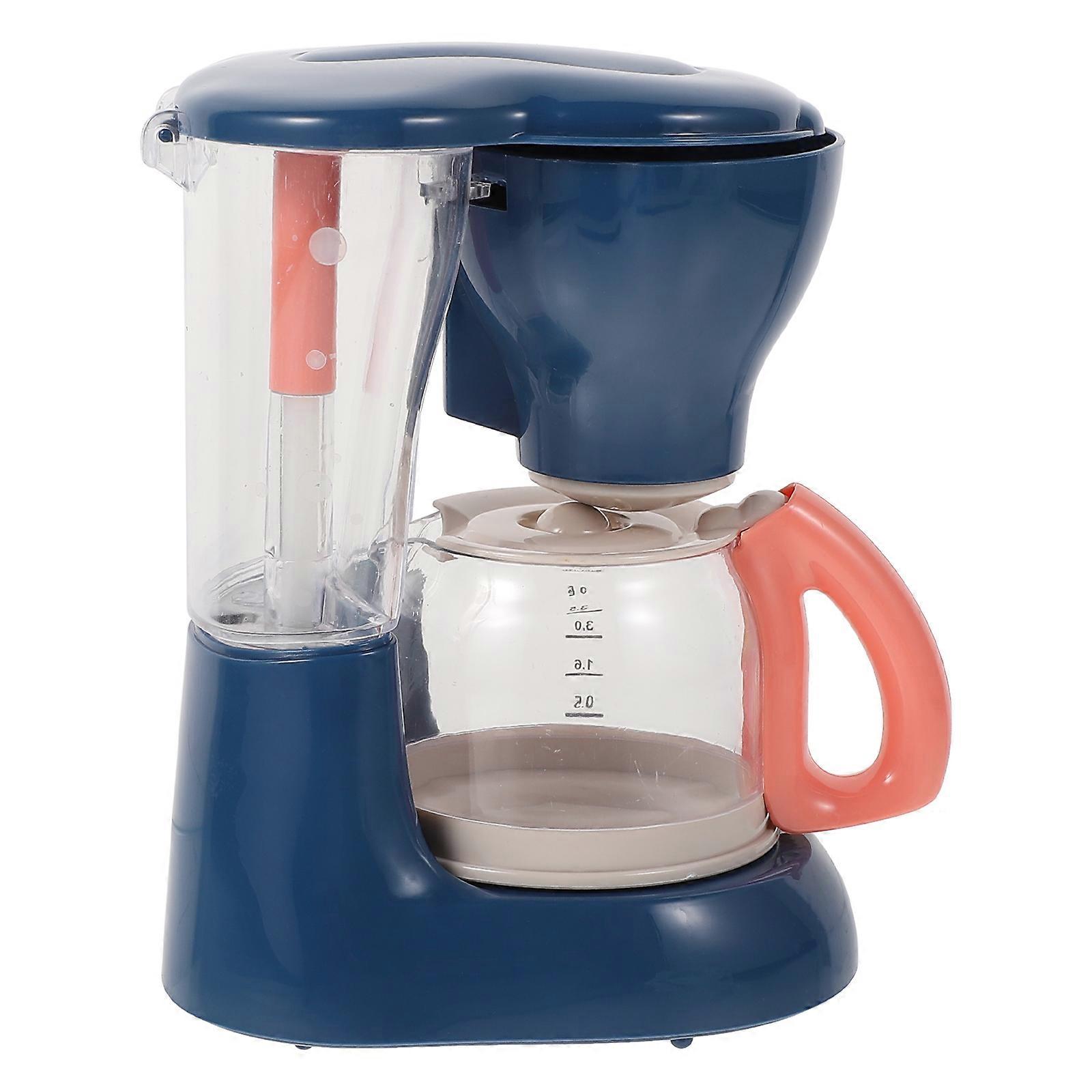 Pretend Toy Mini Coffee Maker For Children Home Play Realistic Appearance Intelligence Development 1Set