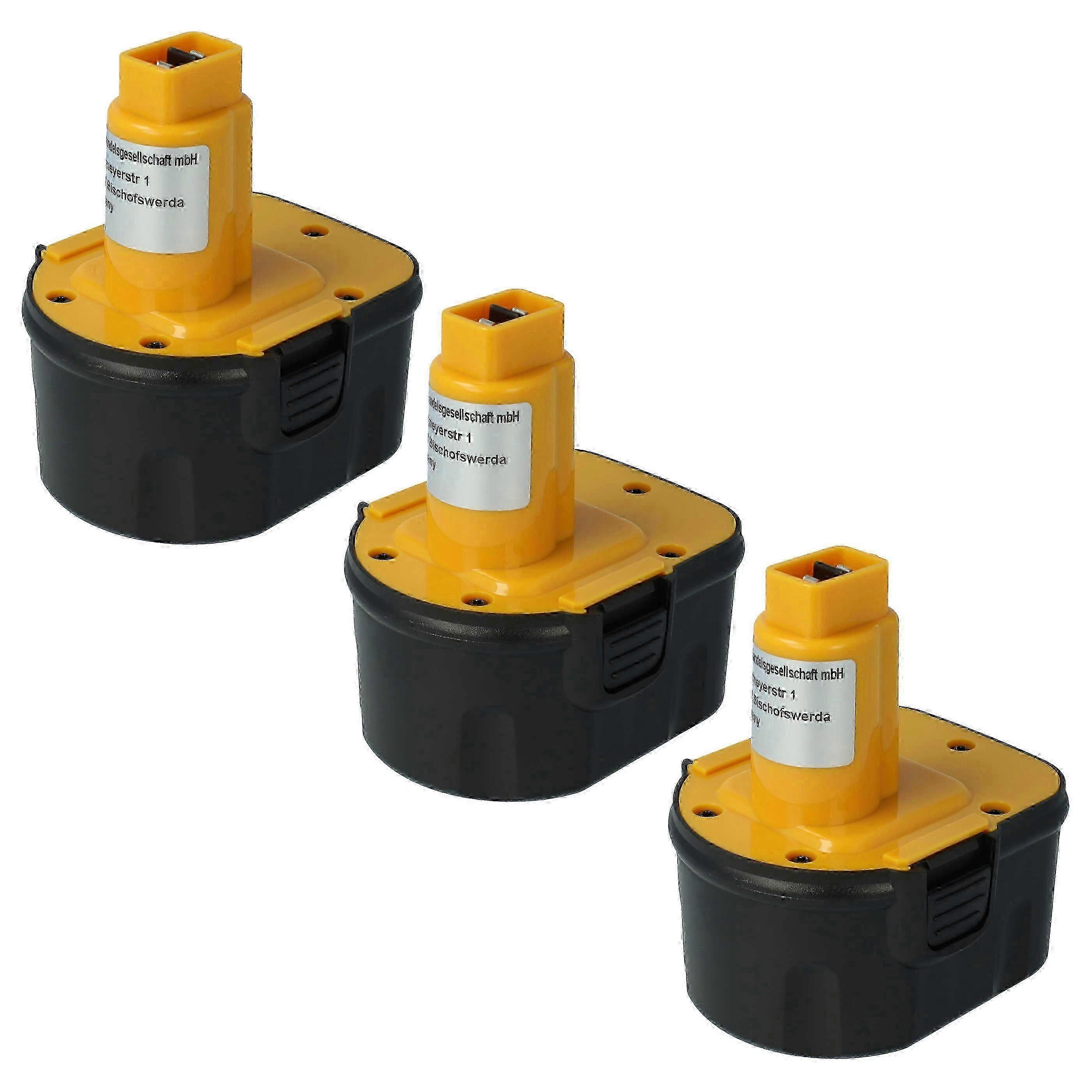 Battery Replacement for Dewalt DW9071 DW907 DE9071 DE9074 DE9075 DE9501 DC9071 DE9037 Tools - 2000mAh NiMH 12V