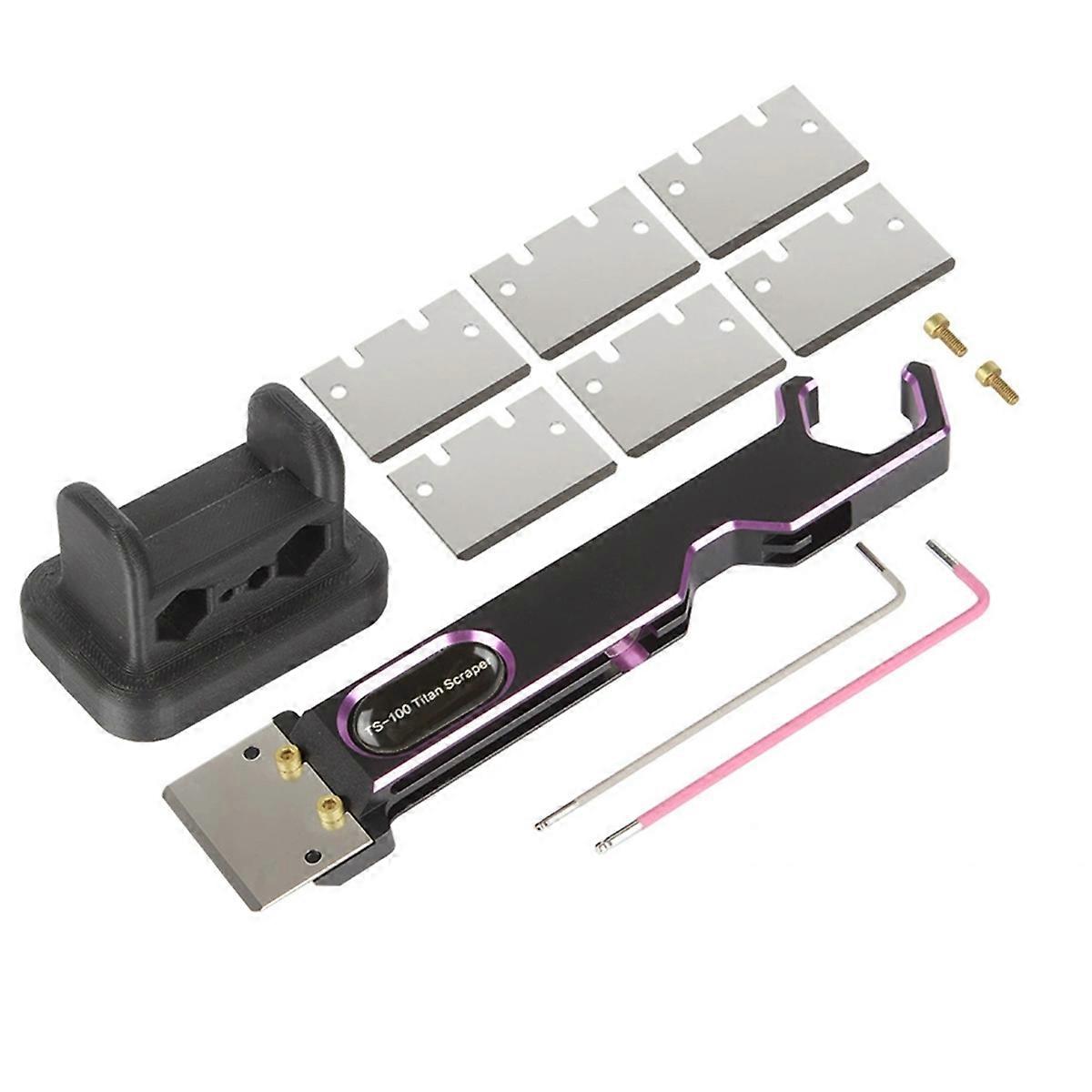 -100 Platform Scraper 3D Printer Cleaning Tool   Bed Scraper   Replacement Scraper Blade   Bed Accessory