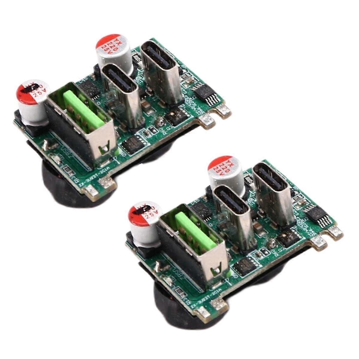 2PCS PD100W GaN Fast Charging Module Chip Module
