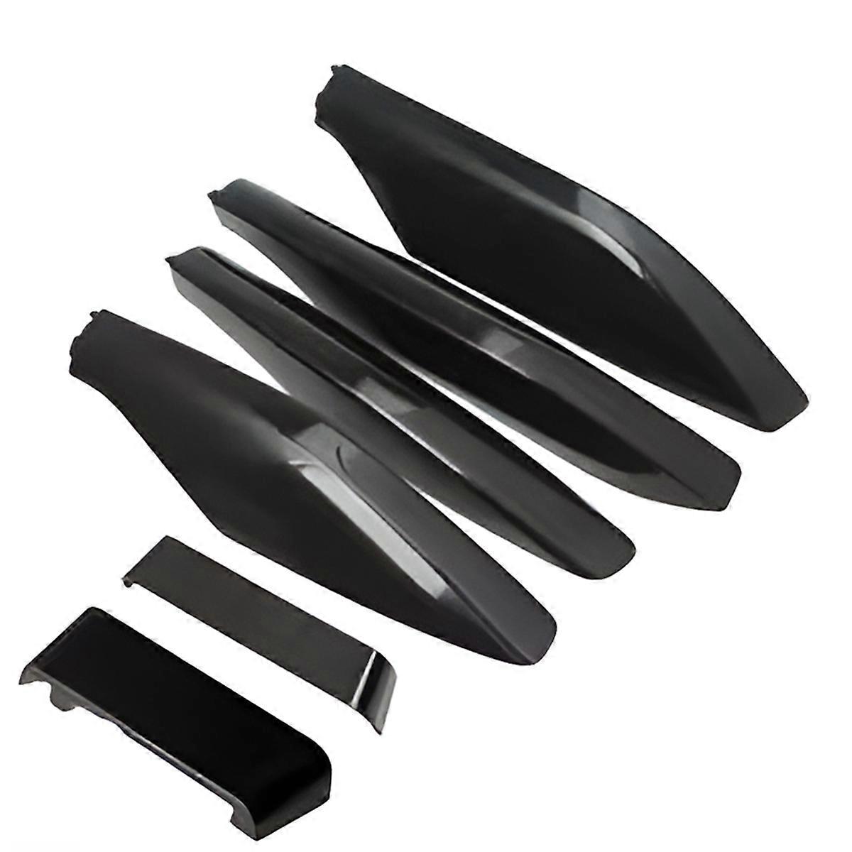 Černý kryt střešního nosiče Bar Rail End Protection Shell pro 