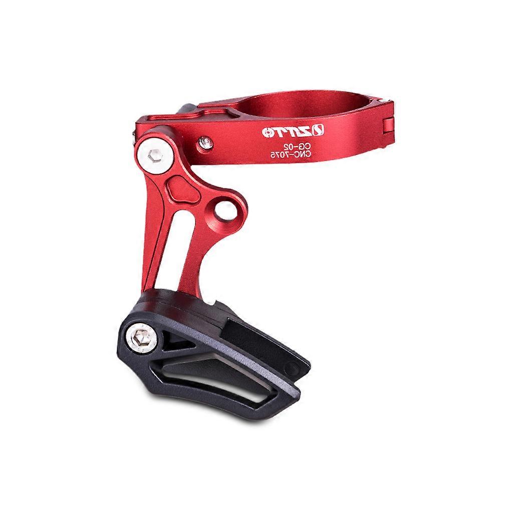 Bicycle Chain Guide Aluminum Alloy Frame Protector Tensioner Replacement Red