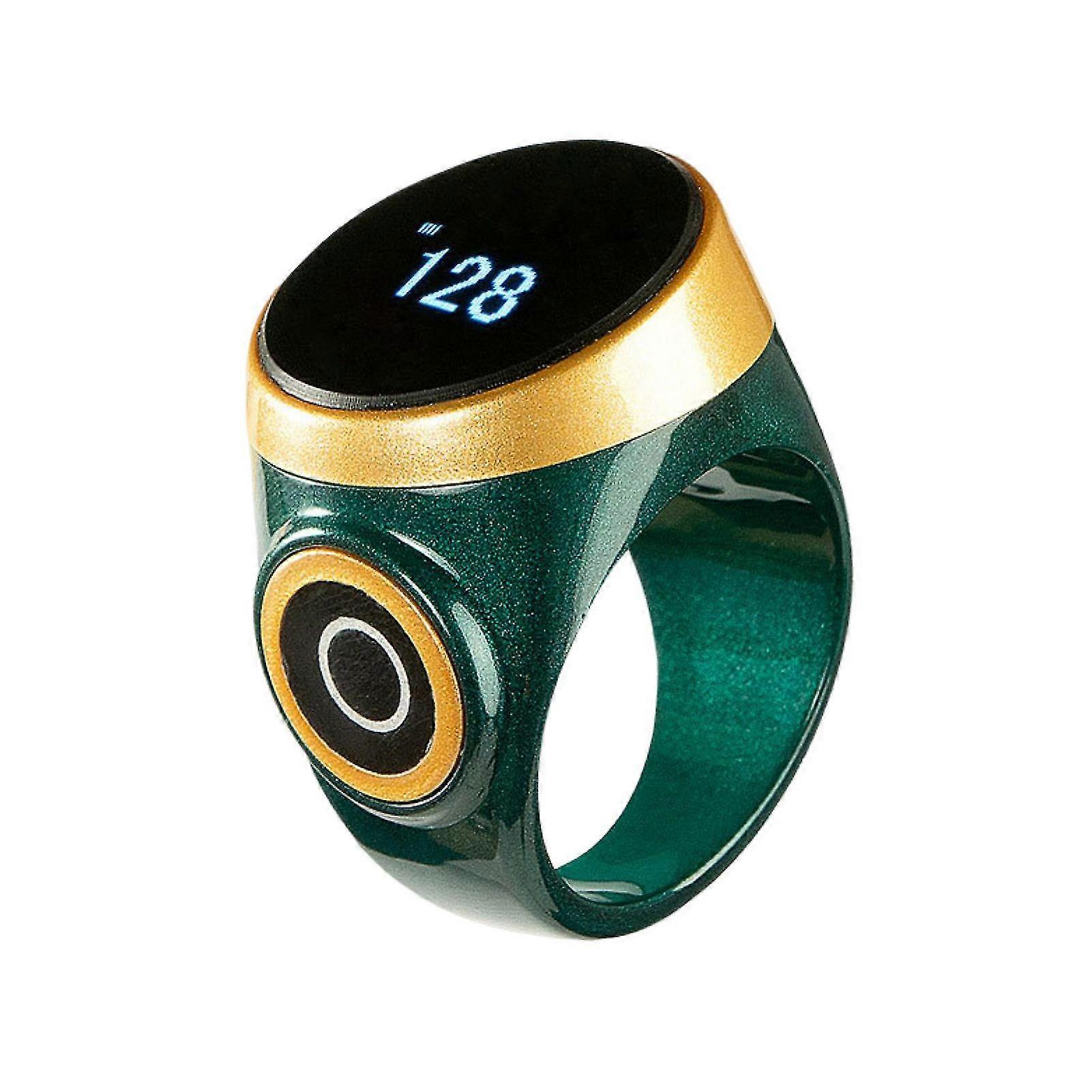 Electronic Smart Tally Counter Waterproof Adjustable Digital Display Rechargeable Time Reminder Finger Counter Ring 26s