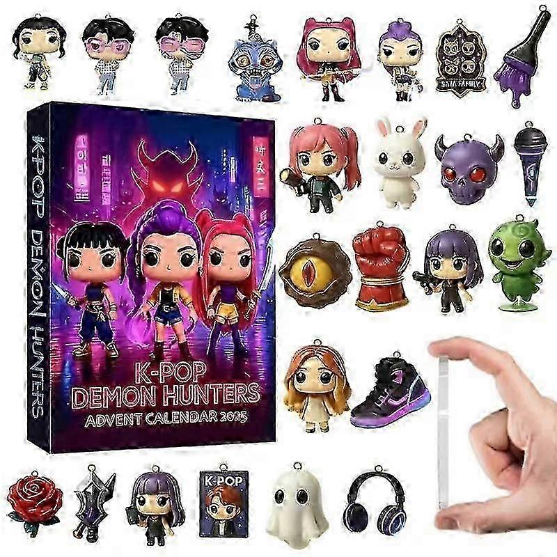 Demon Hunters Advent Calendar Kpop Merch Hunter Girl Group Version A B 26s