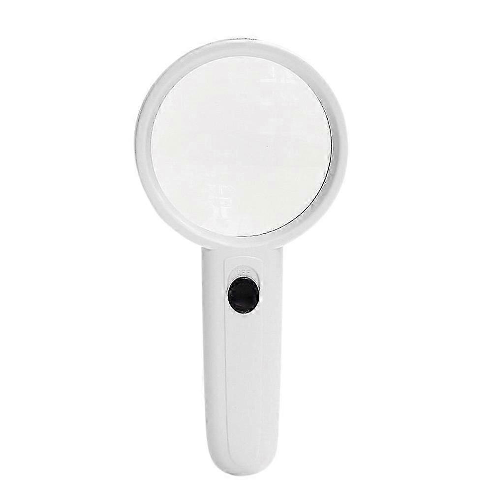 Reading Magnifier With Light For Elderly Visually Impaired Compact 1Pcs