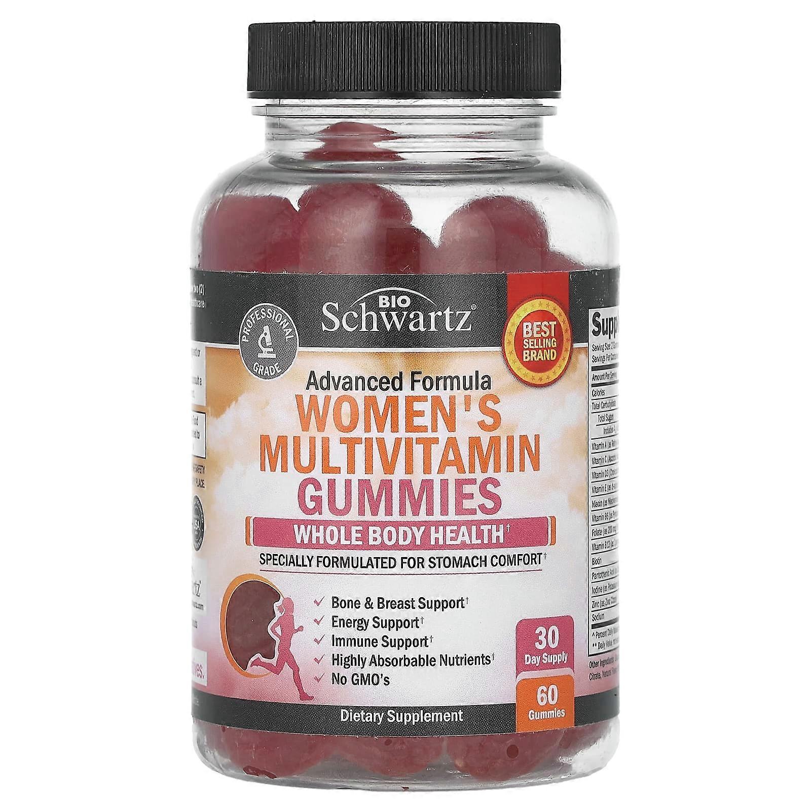 Women's Multivitamin Gummies, Advanced Formula, 60 Gummies