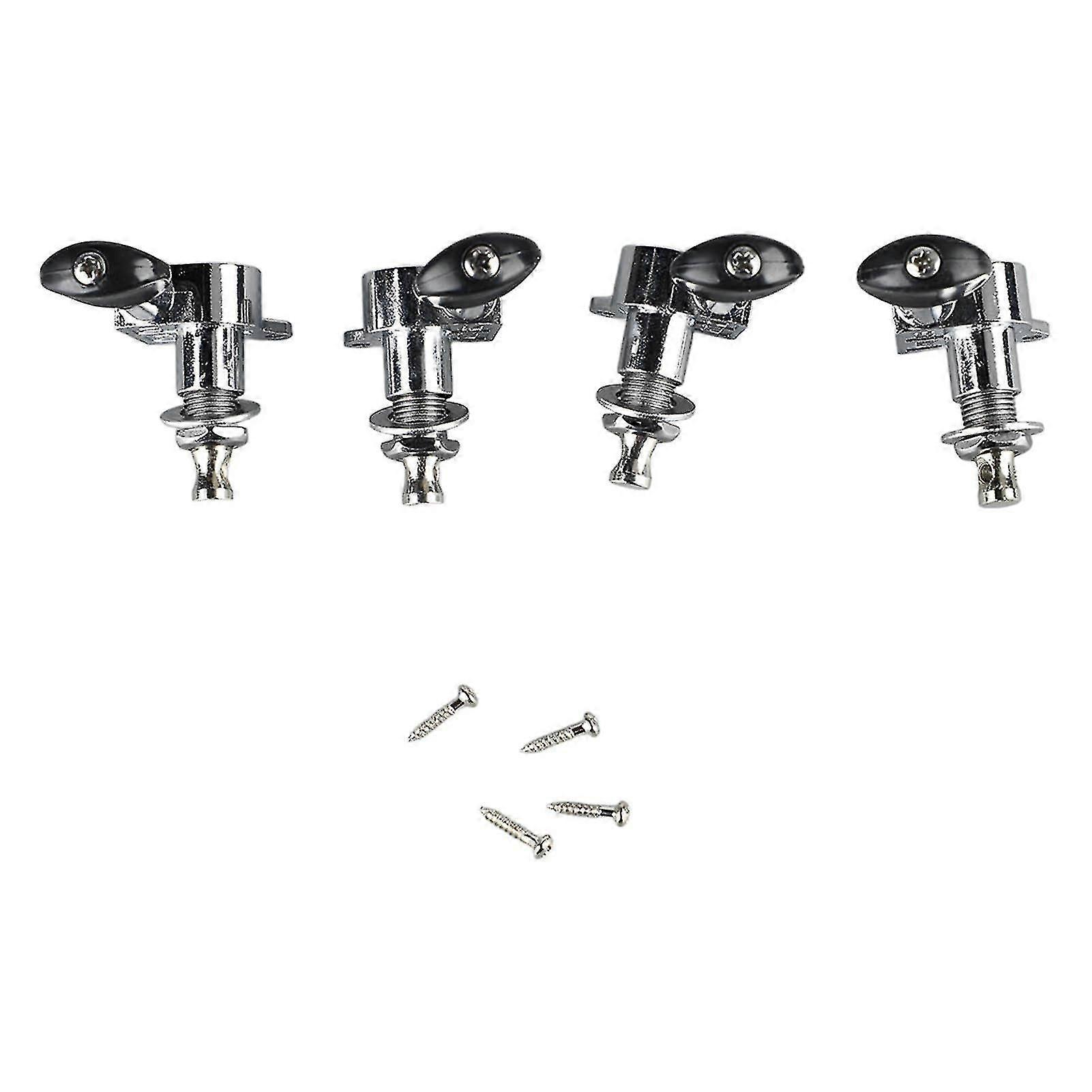 Ukulele Tuning Pegs Replacement Set for Accurate Classical Tuning Closed Knobs 2L2R