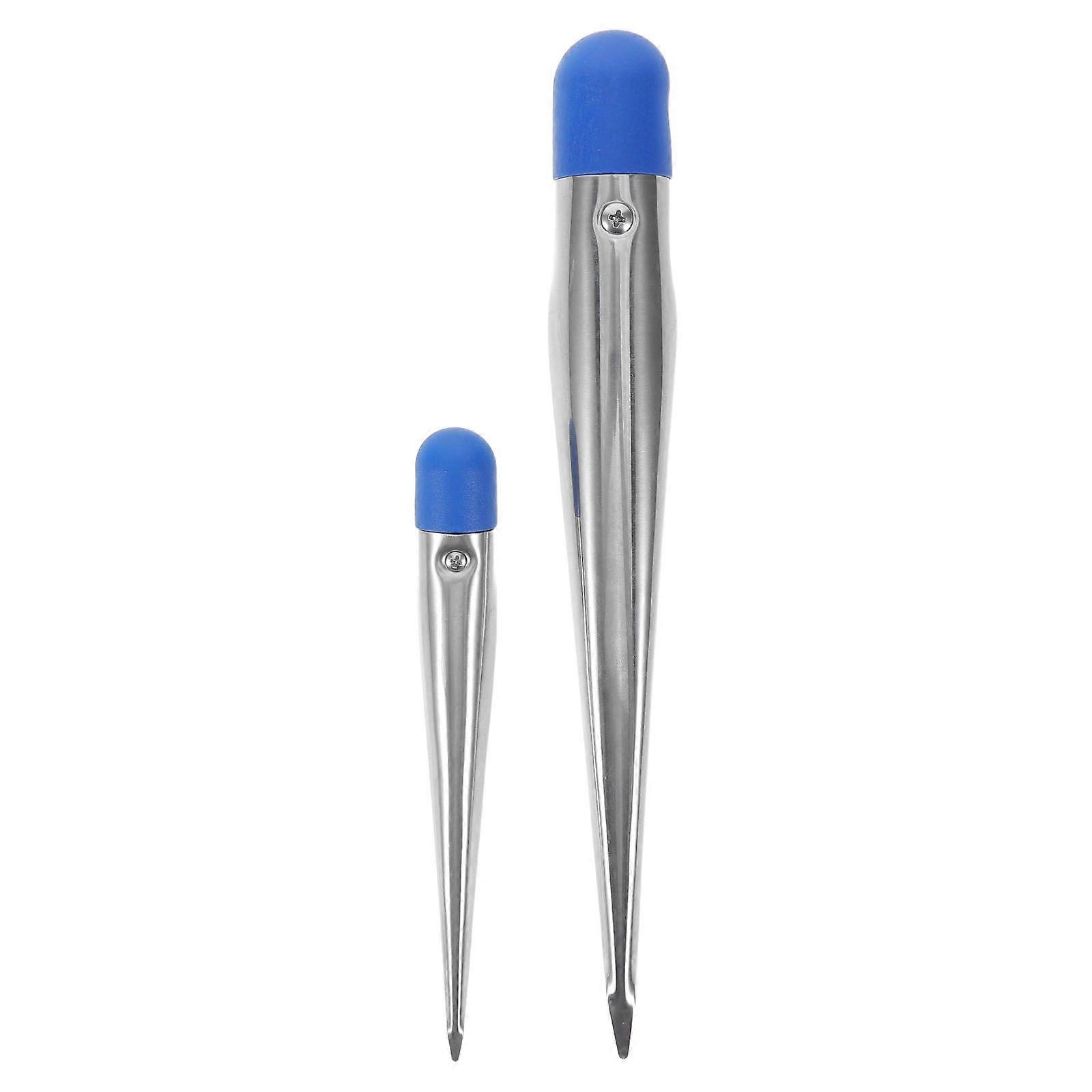 2pcs Marine Splicing Spike: Marine Rope Threading Tool - Splicing Needle Tool With Plastic Handle - Wire Rope Accessories For Boats