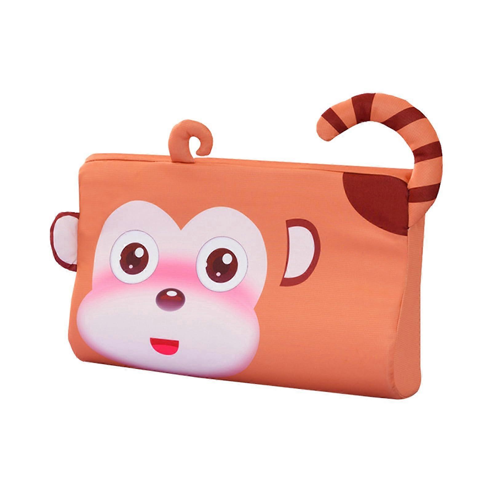 Calmlye Cushion Children's Ergonomic Pillow For Better Sleep Breathable Skin Friendly The Monkey