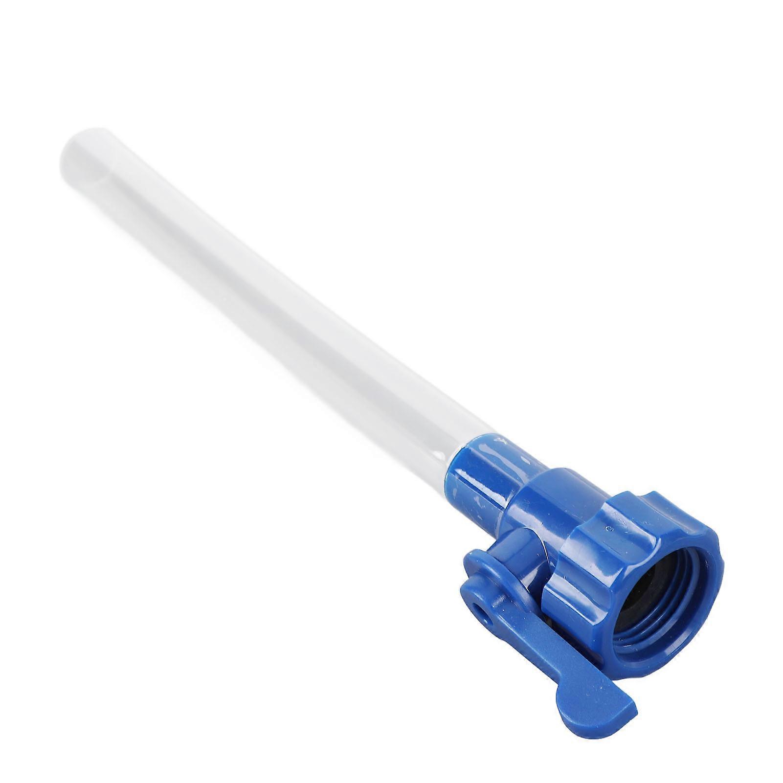 RV Water Tank Filler with Shutoff Valve Quick Filling Plastic Long Lasting Easy Install for Motorhome 