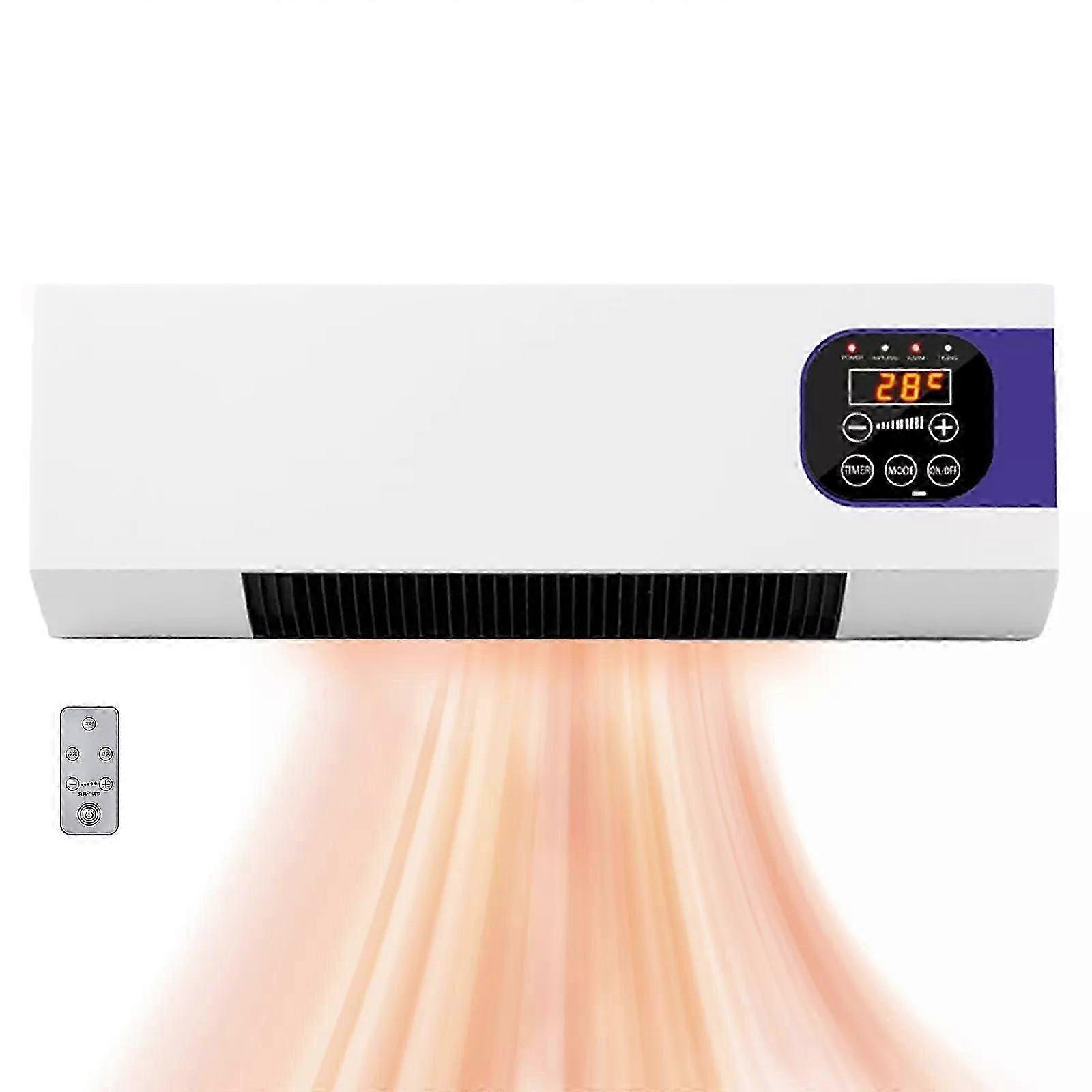 2000W Euro Plug, Adjustable Thermostat Electric Space Heater with