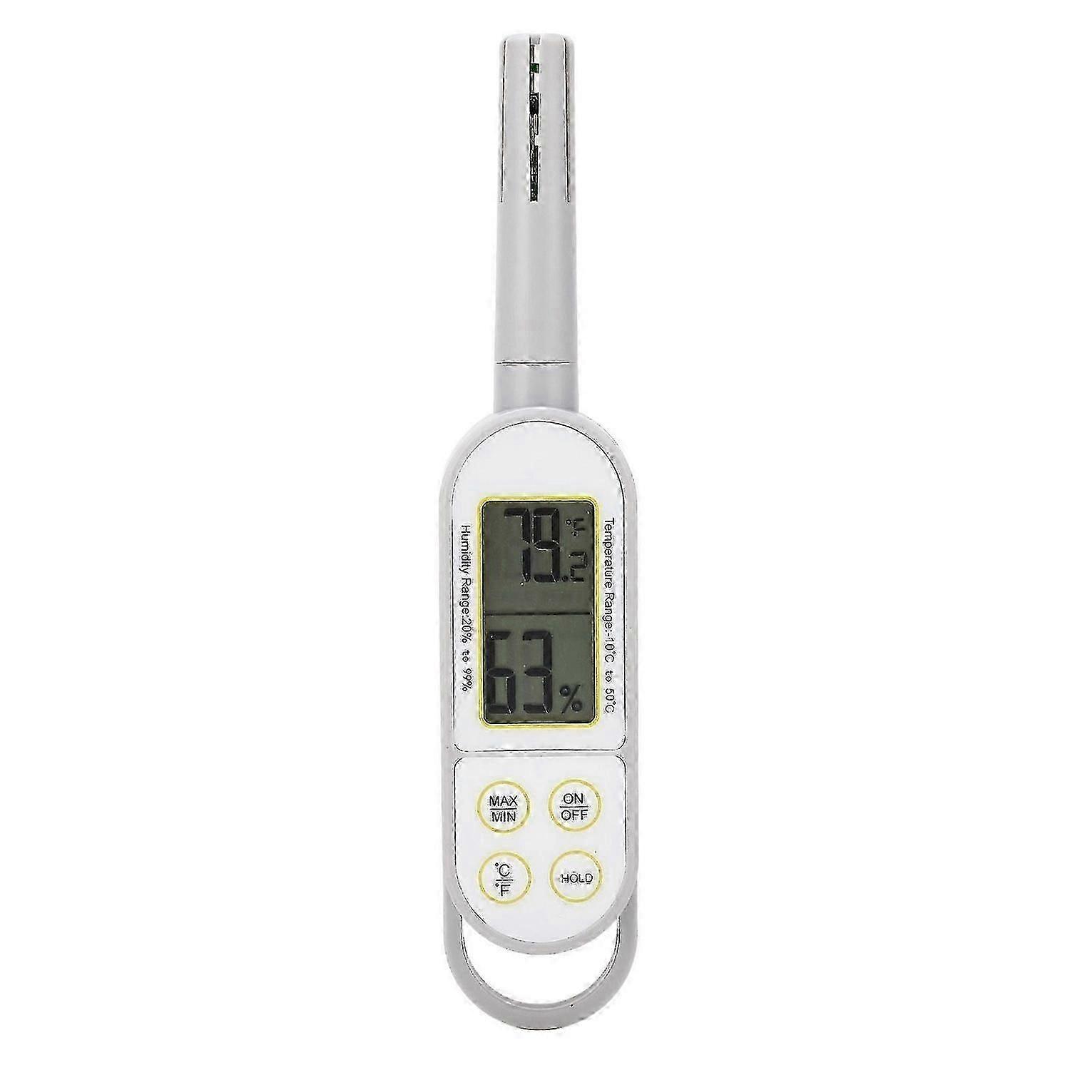 2025 Latest Model Indoor Temperature Humidity Meter Digital Dry Wet