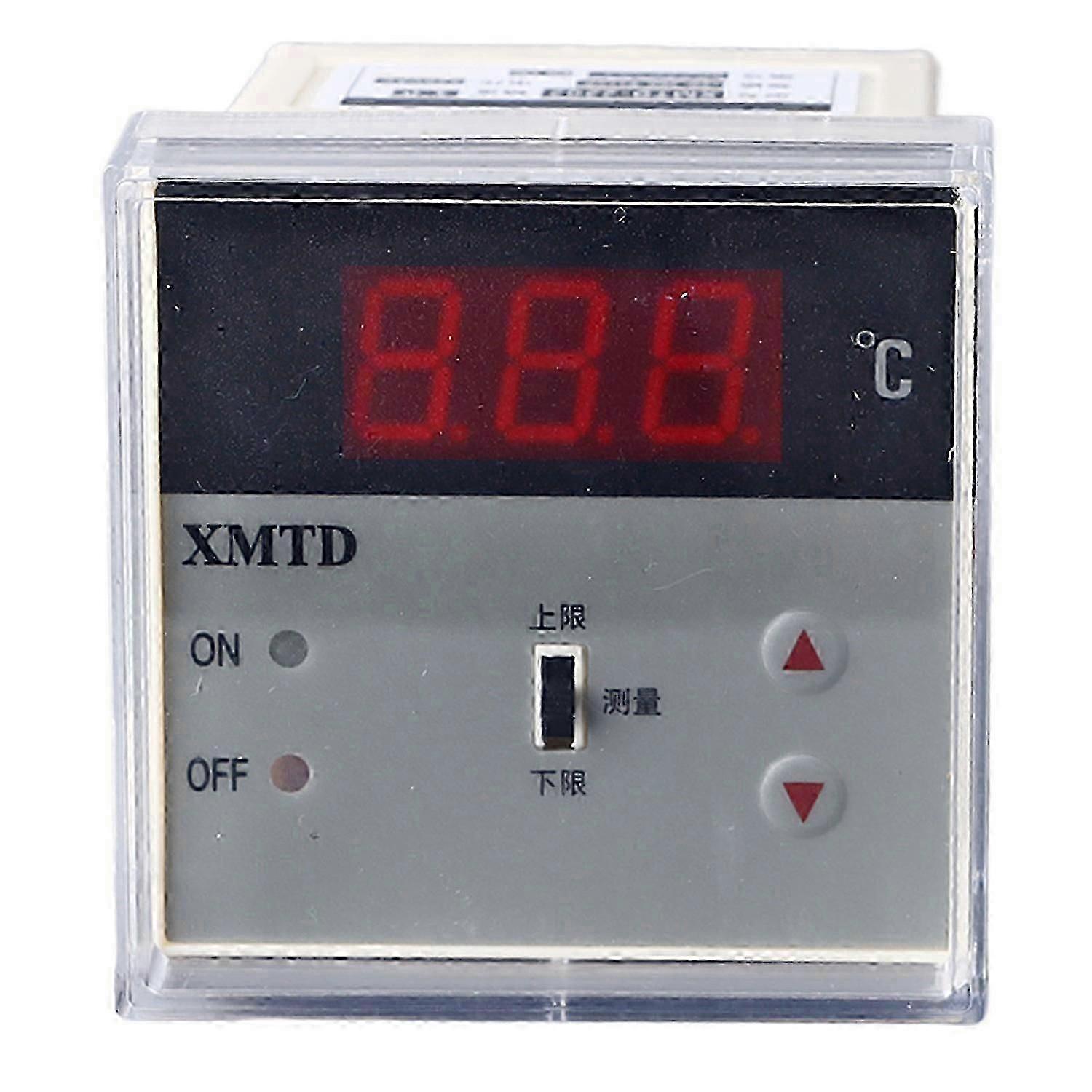 Digital Temperature Controller Precise Control Upper Lower Limit Alarm Intelligent Thermostat 220VAC