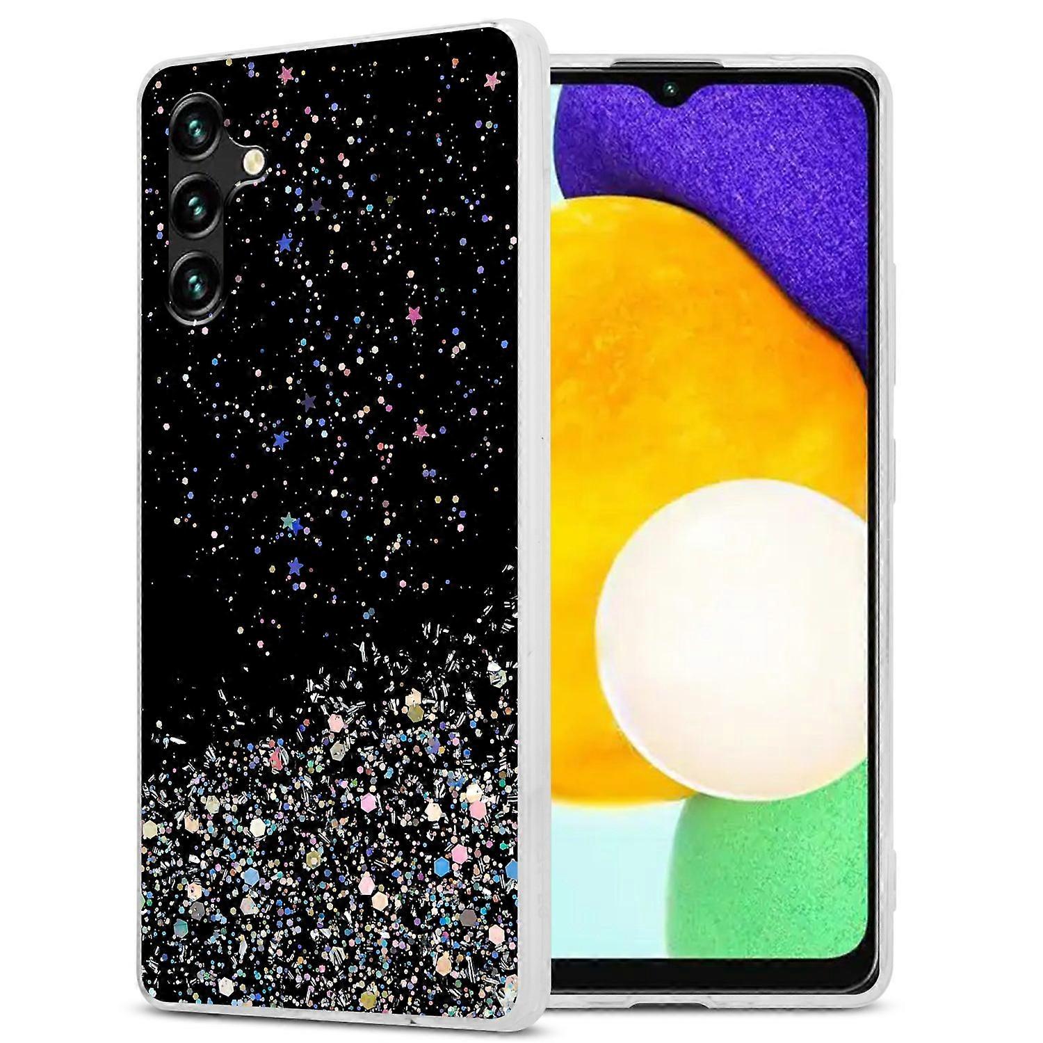 Samsung Galaxy A13 5G Προστατευτική Θήκη TPU - Διάφανη με Glitter