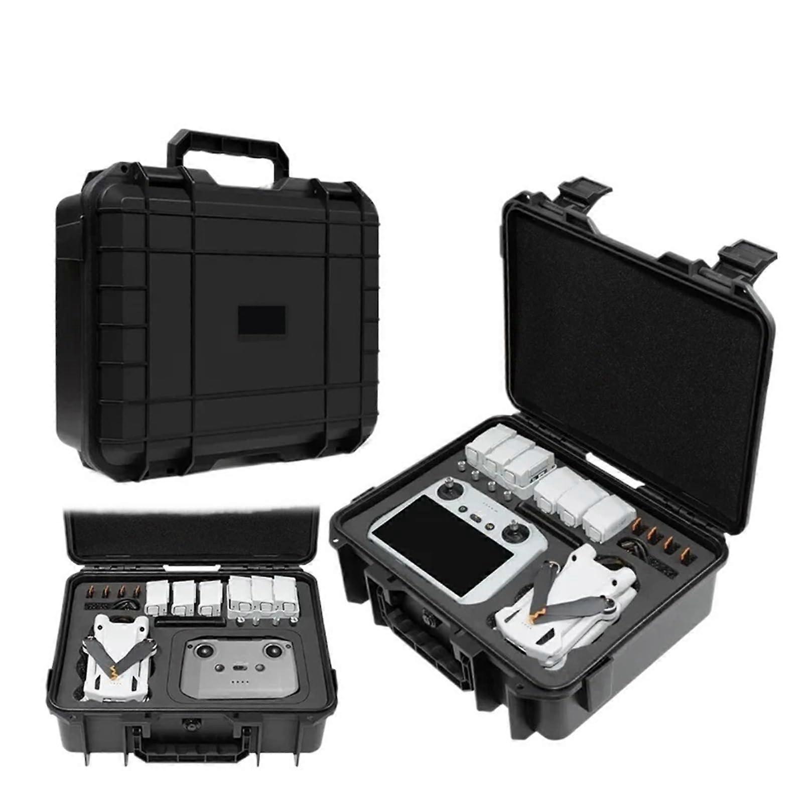 Portable Storage Bag Shoulder Travel Case Handheld Compatible With Mini 3 Pro Drone Accessories Black No Strap