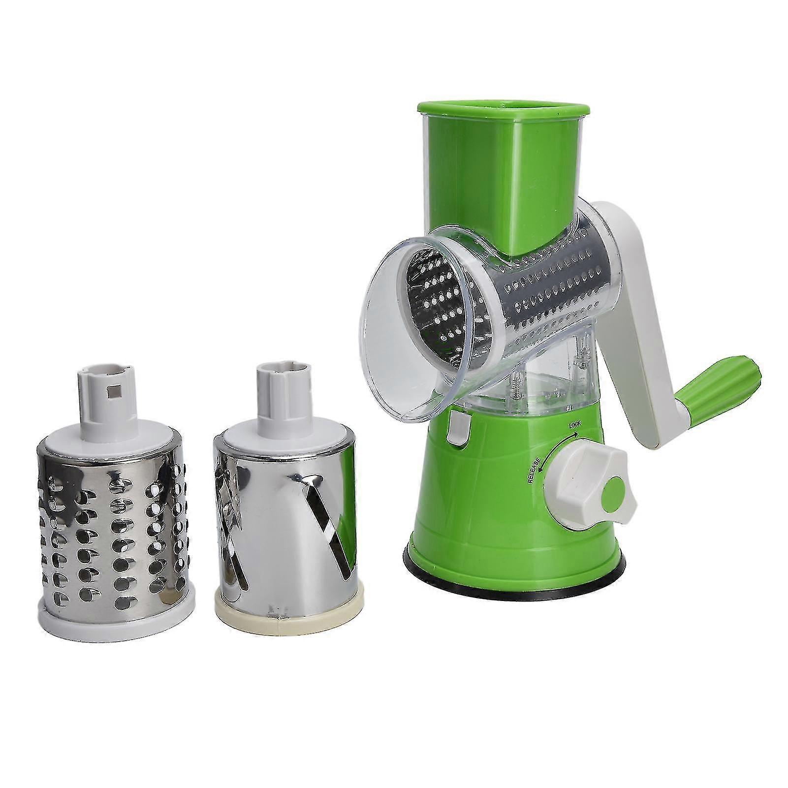 Compact Handheld Cheese Grater with Dual Grinding and Slicing for Fruits and Veggies Edition 1111