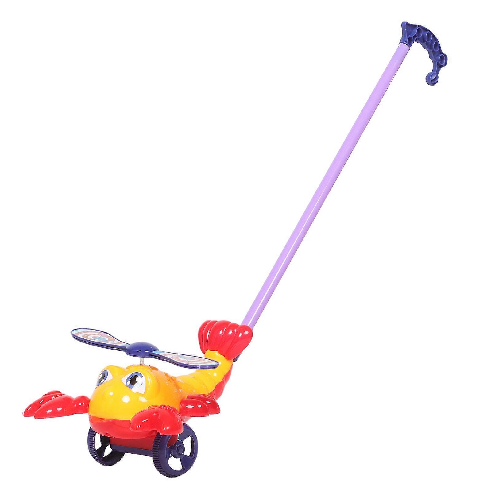 Learning Walk Baby Push and Pull Toy with Stable Support