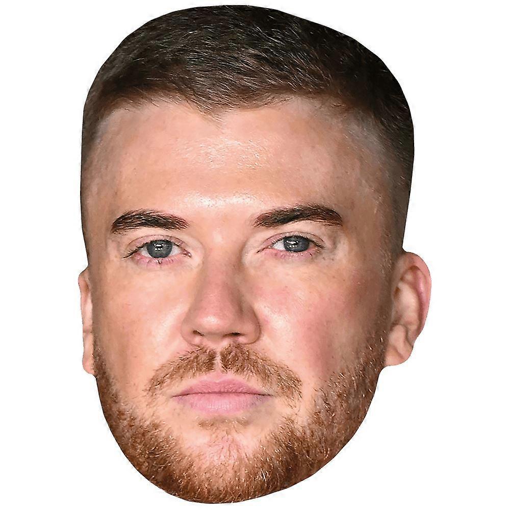 Luke Hamnett (Beard) Big Head. Larger than life mask.