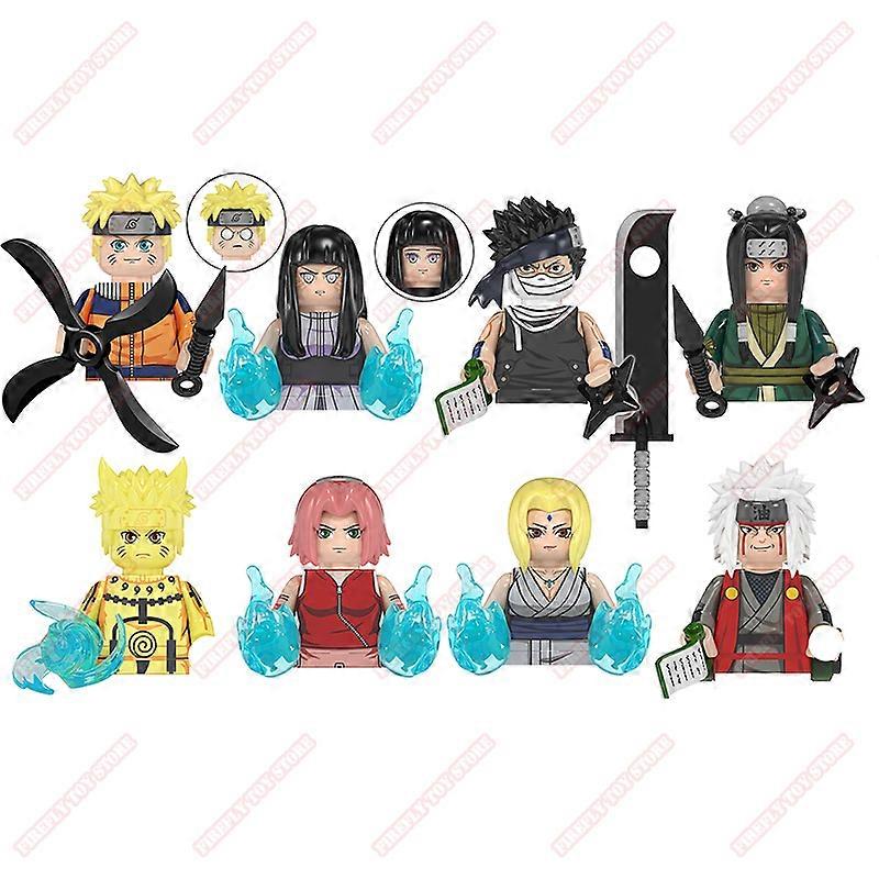 Naruto Animation Game Peripheral Toy Madara Sasuke Sakura Kakashi Pain Obito Minato Itachi Anime Action Model Figures Collection