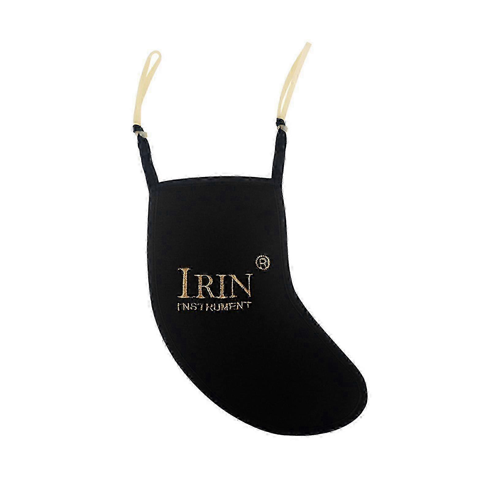 Soft Violin Chin Rest & Shoulder Pad Comfortable Cheek Rest Pad Chin Pad Protector Musical Instruments Replacement Parts Black