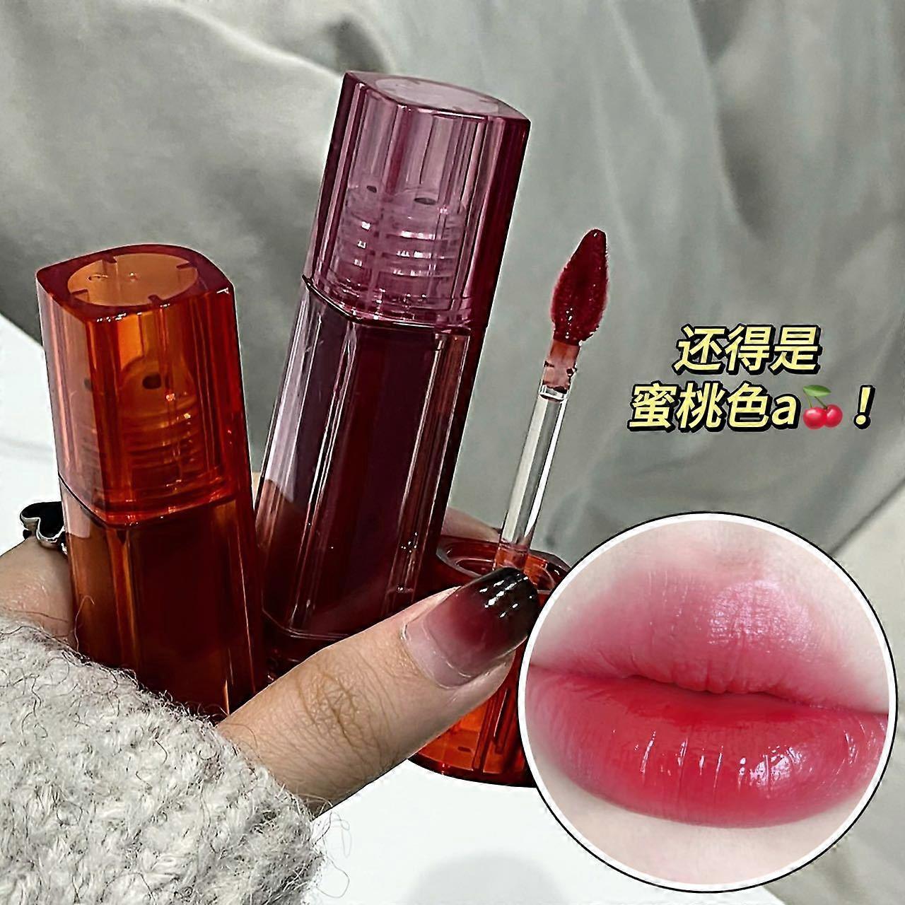 Autumn/Winter Moisturizing Glossy Mirror Lipstick - Clear and Glassy Finish, Brightens Skin and Enhances Complexion