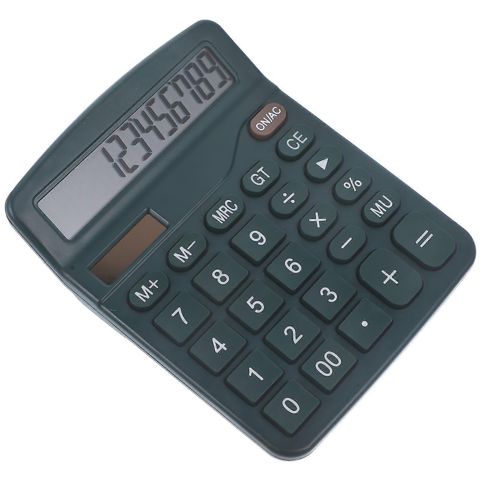 Desk Calculator Colored Small Calculator Desktop Calculator with Big Button Home Office Calculator